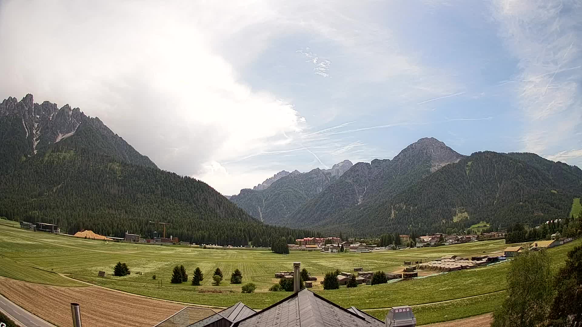 Webcam Toblach Dolomitas – Vista desde el Hotel Rosengarten