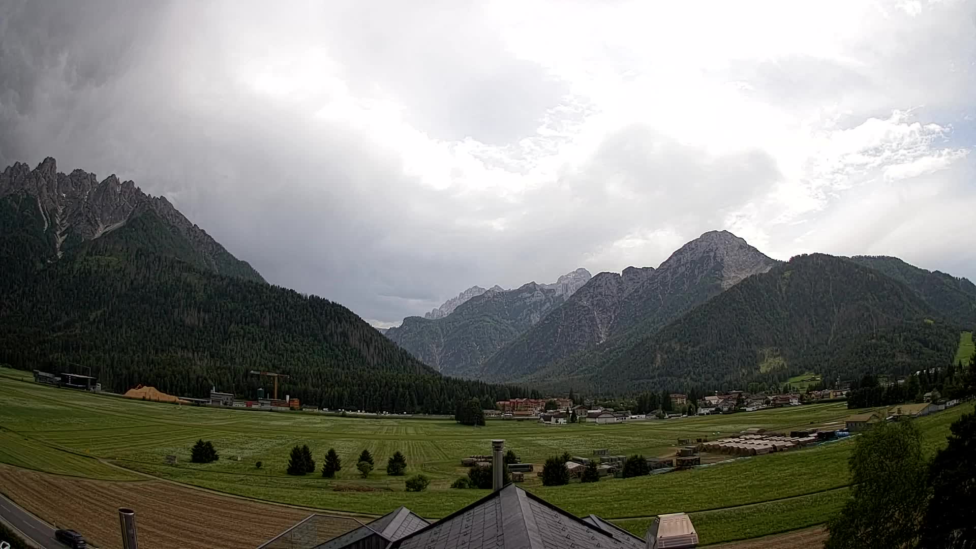 Webcam Toblach Dolomitas – Vista desde el Hotel Rosengarten