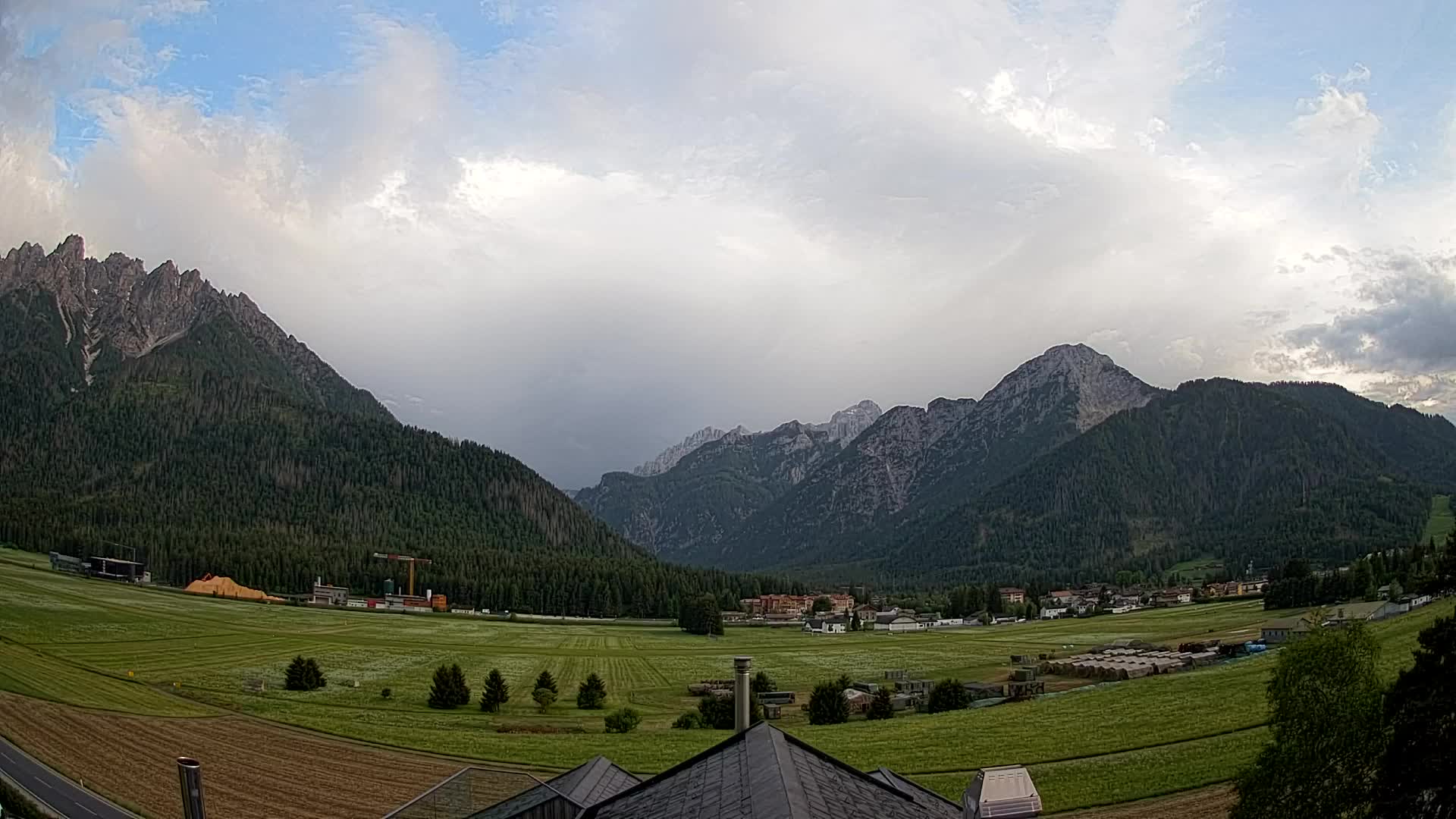 Webcam Toblach Dolomiten – Blick vom Hotel Rosengarten
