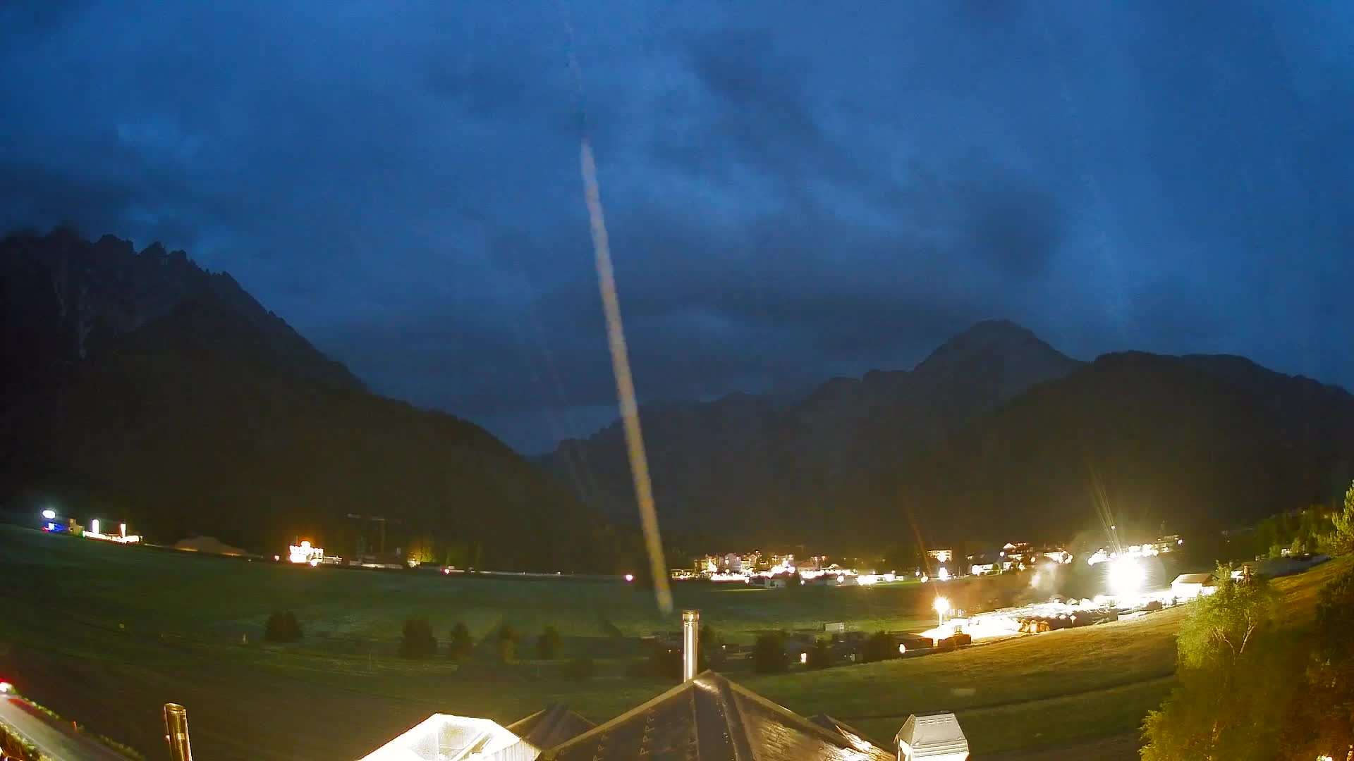 Webcam Toblach Dolomites – View from Hotel Rosengarten