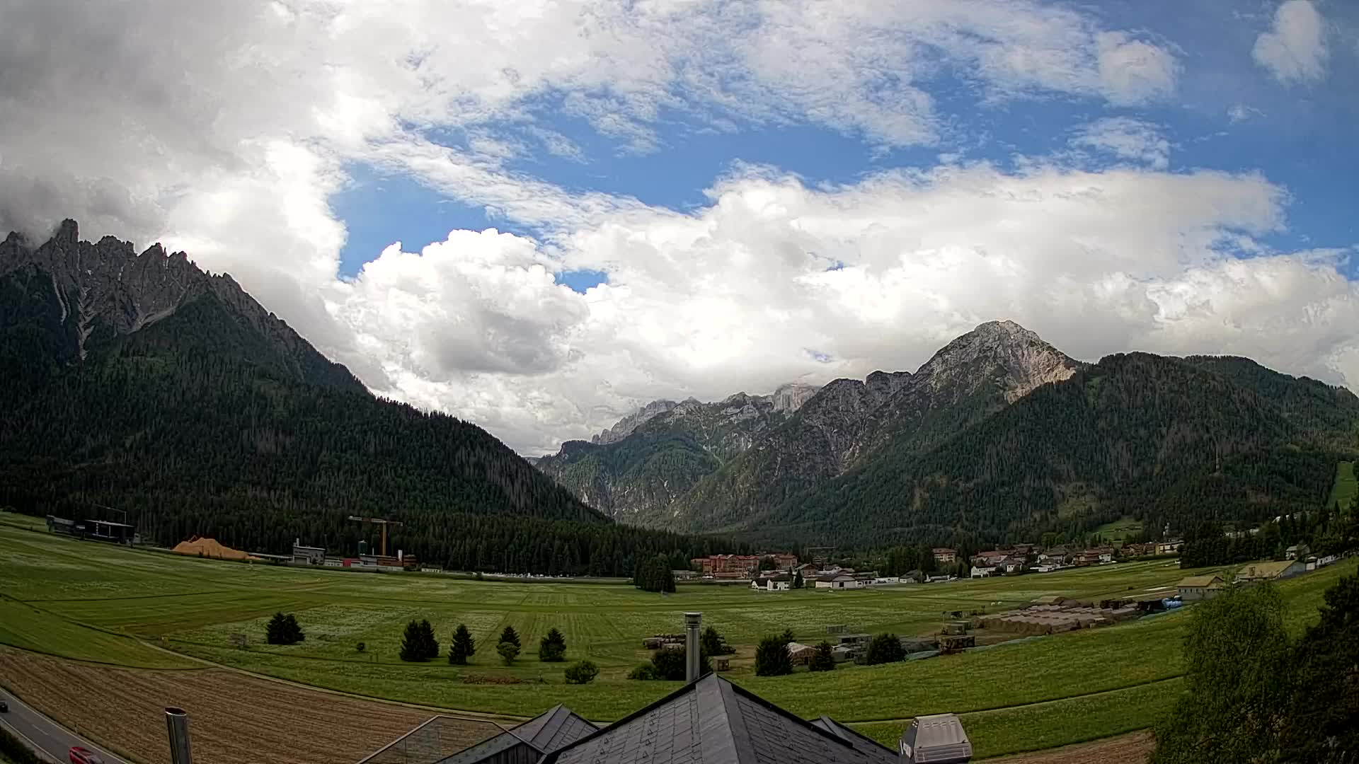 Webcam Toblach Dolomites – Vue depuis l’Hôtel Rosengarten