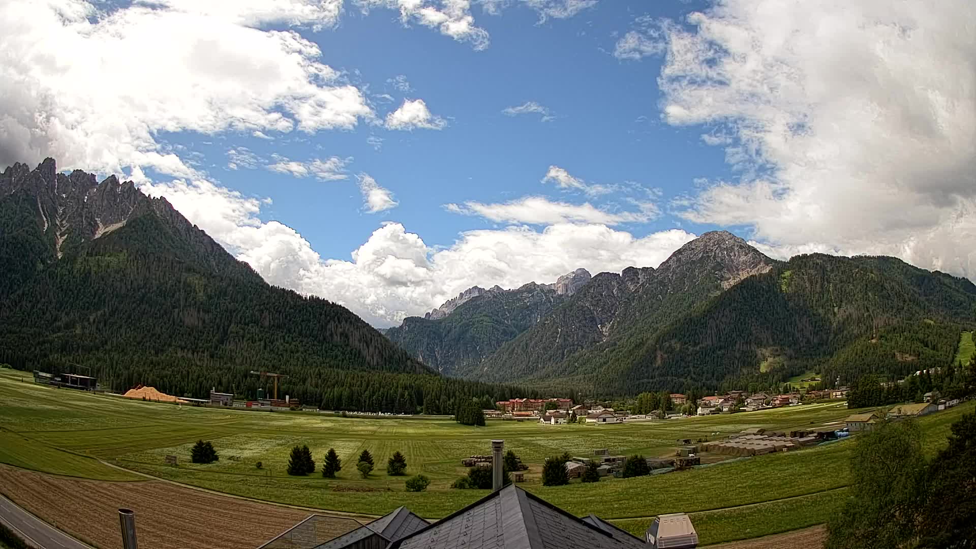 Webcam Toblach Dolomites – Vue depuis l’Hôtel Rosengarten