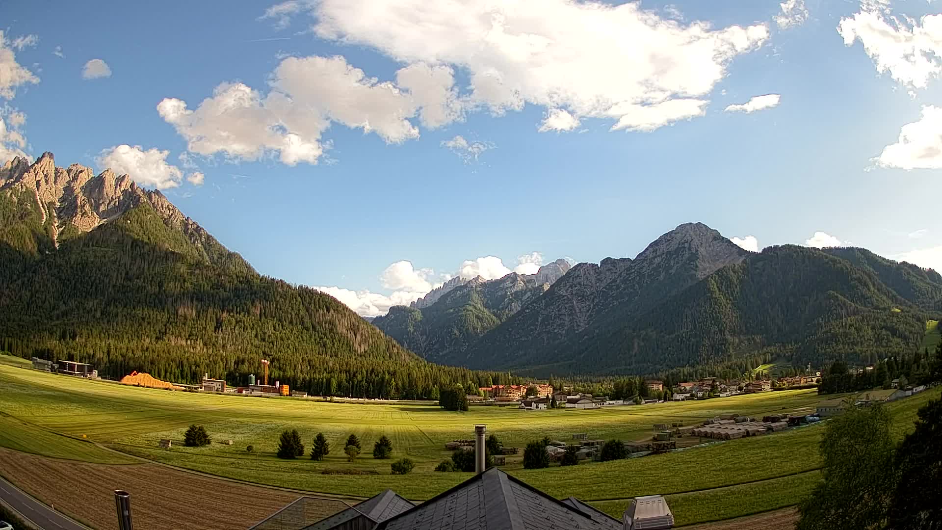 Webcam Toblach Dolomites – Vue depuis l’Hôtel Rosengarten