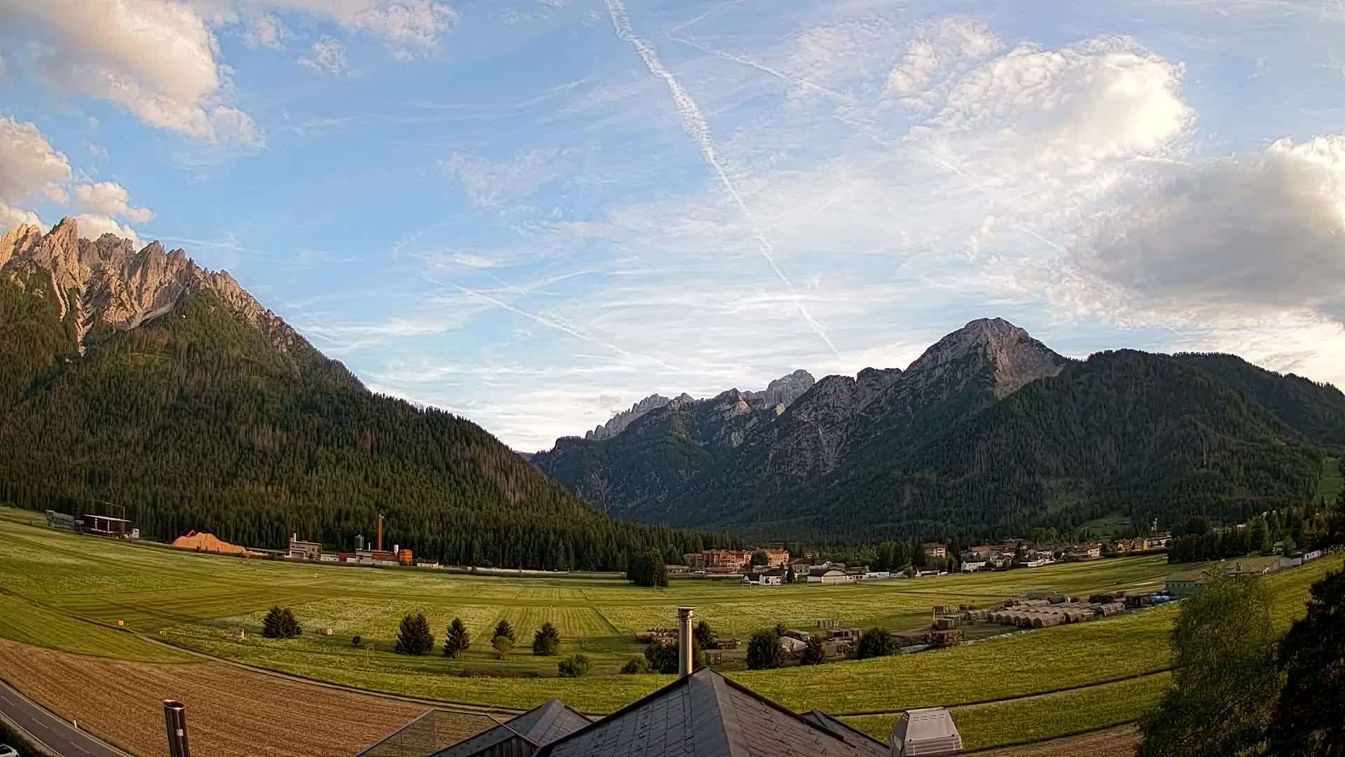 Webcam Toblach Dolomiten – Blick vom Hotel Rosengarten