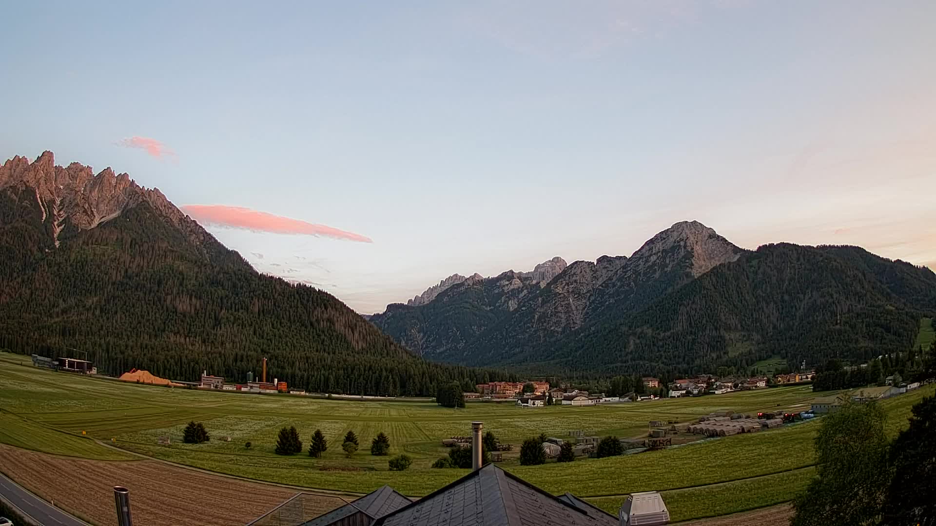 Webcam Toblach Dolomiten – Blick vom Hotel Rosengarten