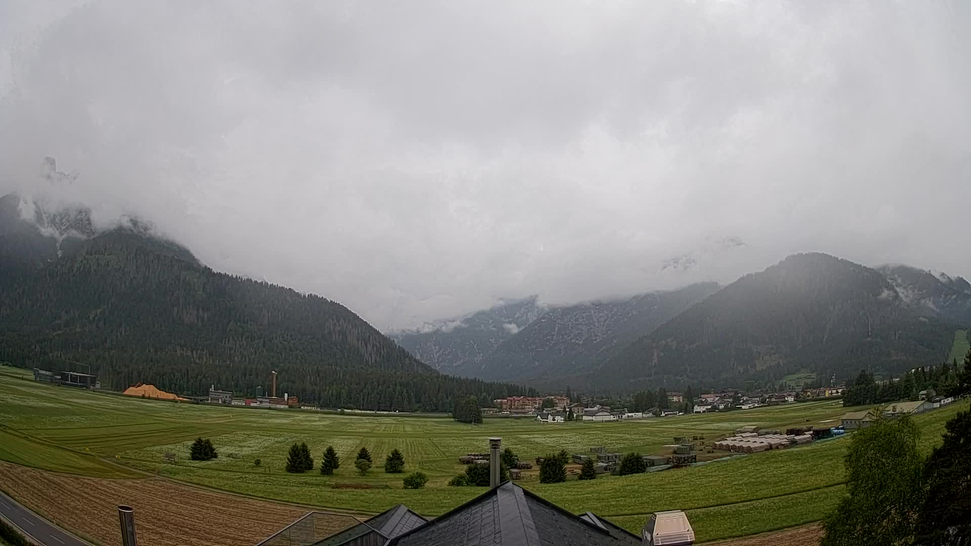 Webcam Toblach Dolomitas – Vista desde el Hotel Rosengarten