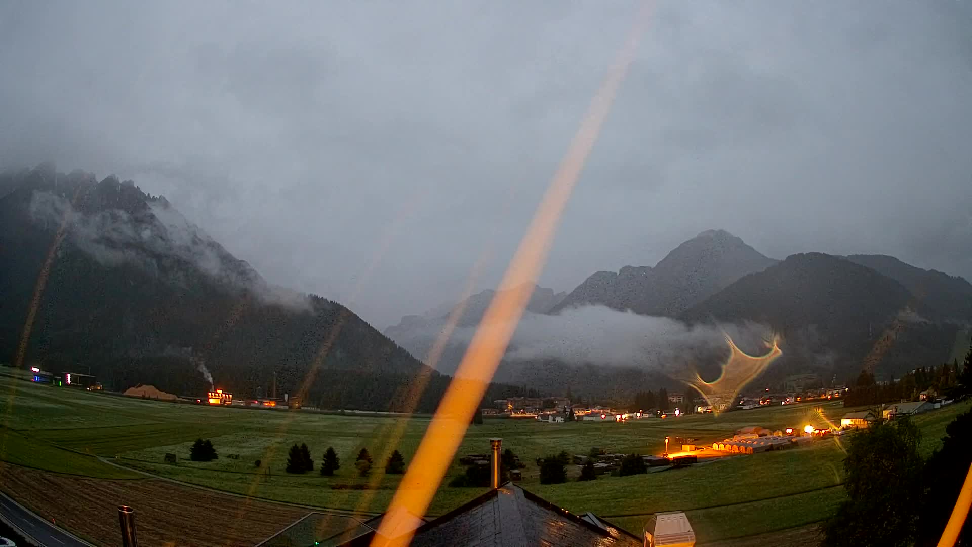 Webcam Toblach Dolomites – View from Hotel Rosengarten