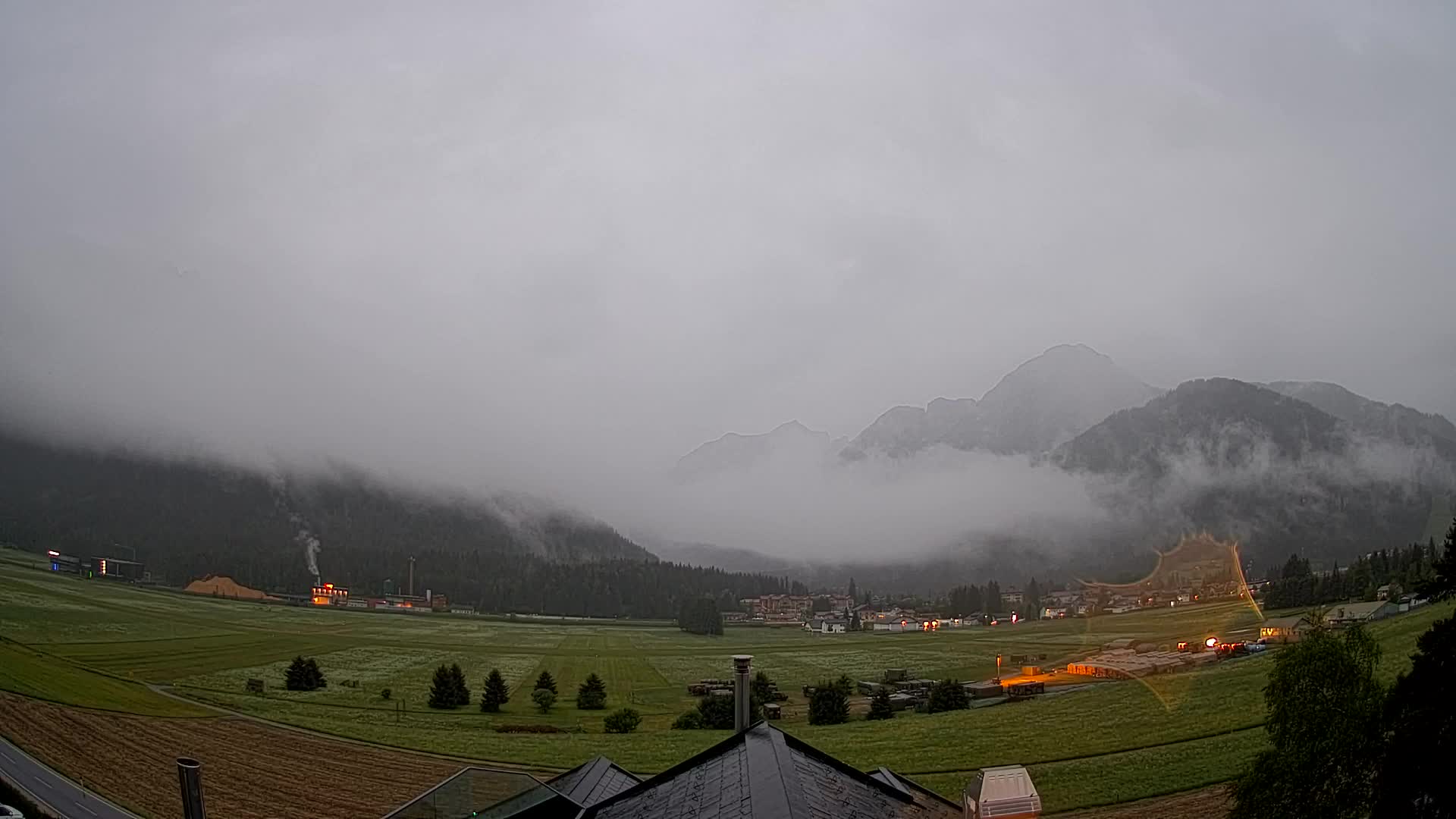 Webcam Toblach Dolomites – Vue depuis l’Hôtel Rosengarten