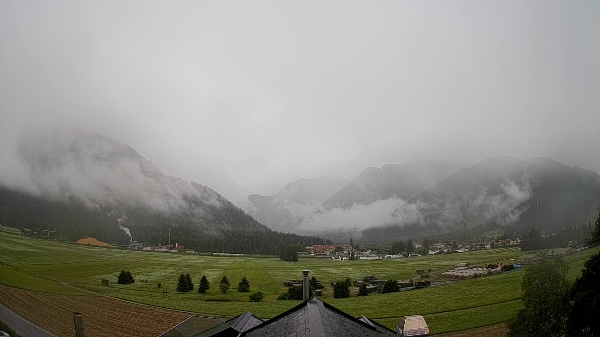 Webcam Toblach Dolomiten – Blick vom Hotel Rosengarten