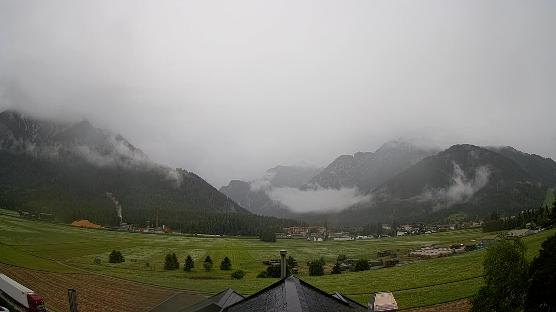 Webcam Toblach Dolomites – Vue depuis l’Hôtel Rosengarten