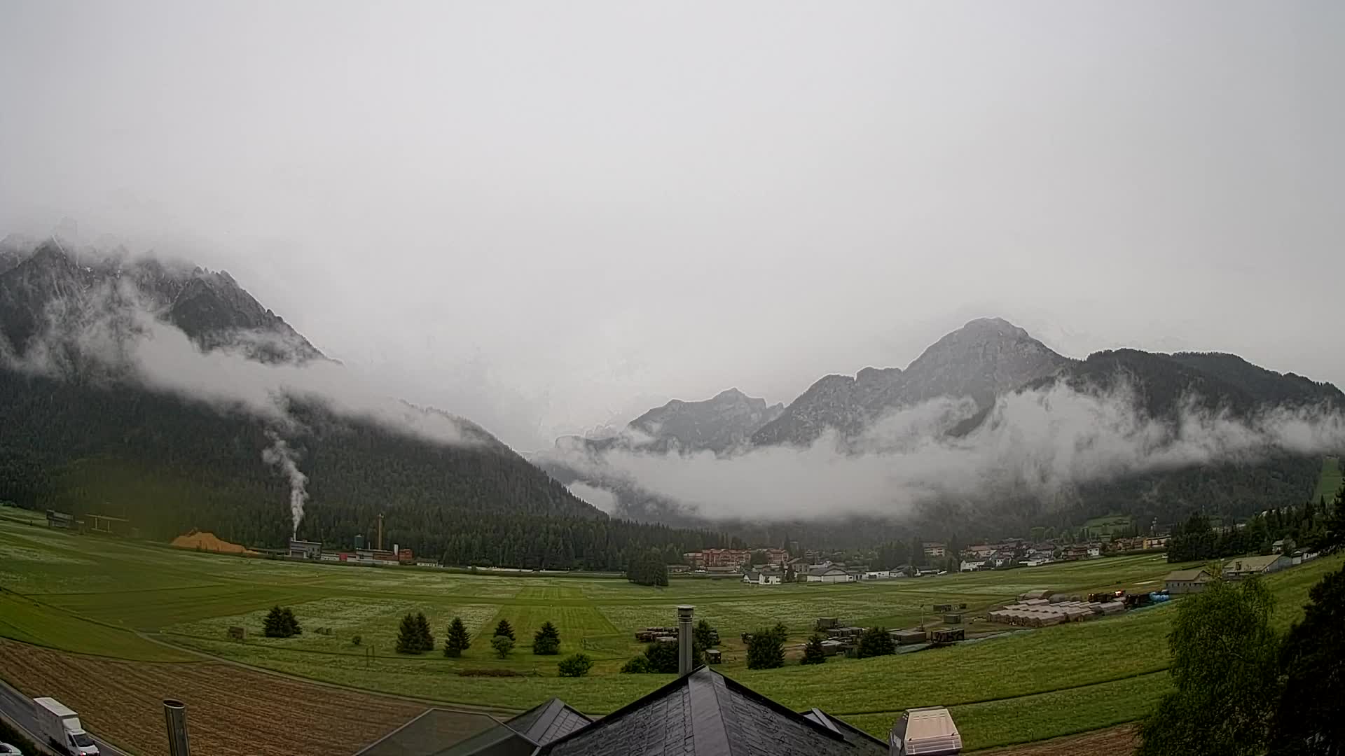 Webcam Toblach Dolomiten – Blick vom Hotel Rosengarten