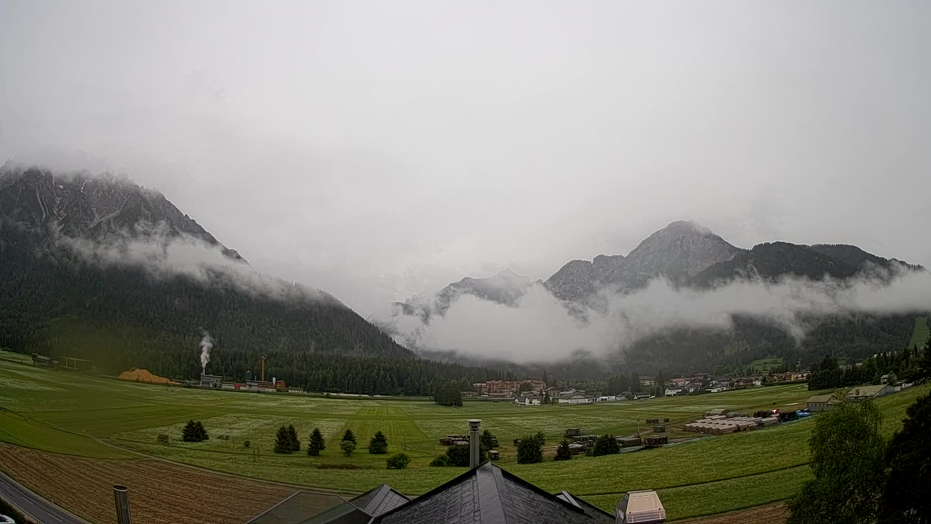 Webcam Toblach Dolomites – Vue depuis l’Hôtel Rosengarten
