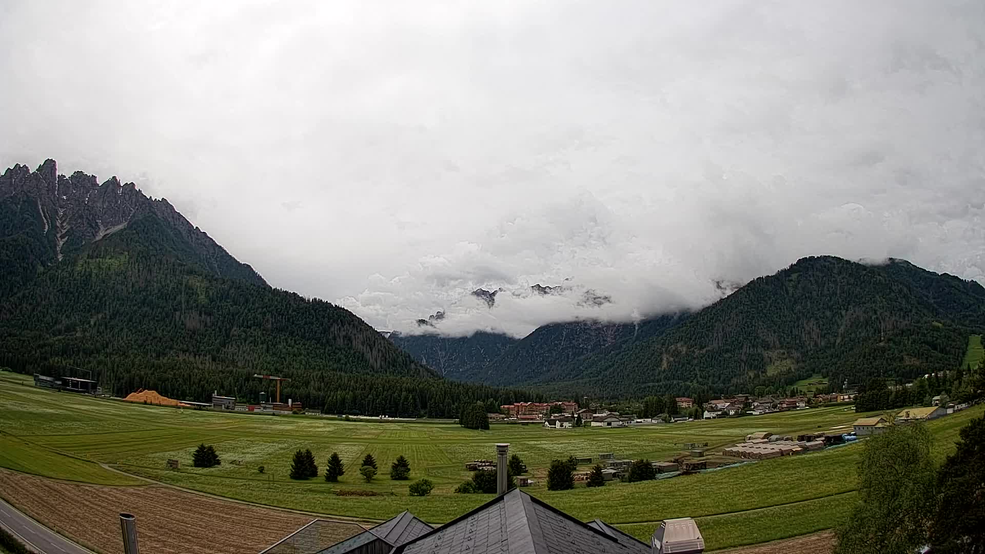 Webcam Toblach Dolomitas – Vista desde el Hotel Rosengarten