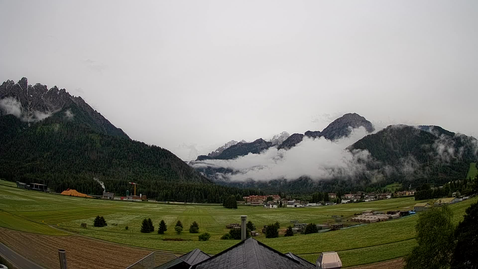 Webcam Toblach Dolomiten – Blick vom Hotel Rosengarten