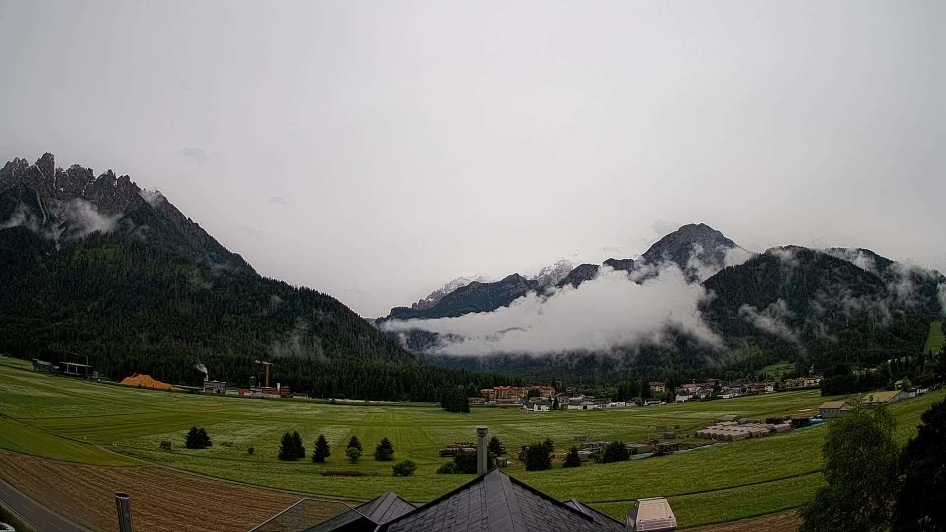 Webcam Toblach Dolomiten – Blick vom Hotel Rosengarten