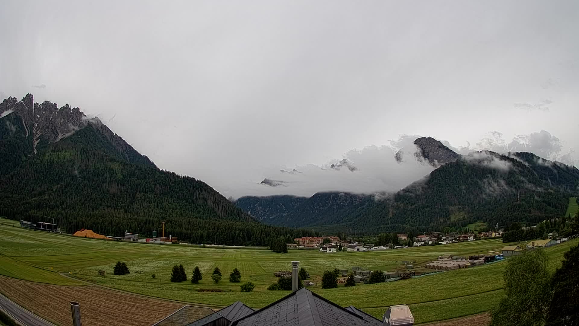Webcam Toblach Dolomiten – Blick vom Hotel Rosengarten