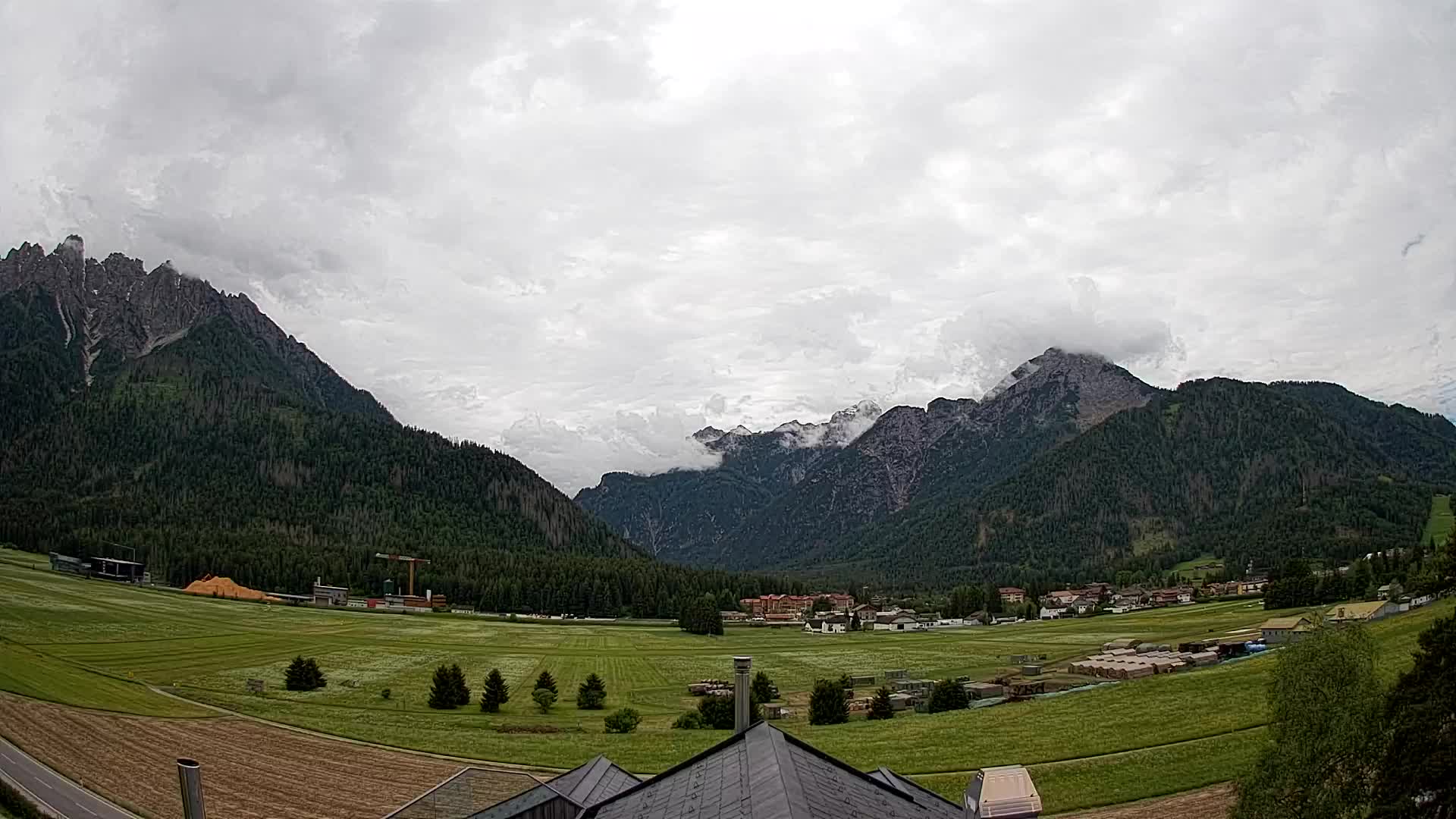 Webcam Toblach Dolomiten – Blick vom Hotel Rosengarten