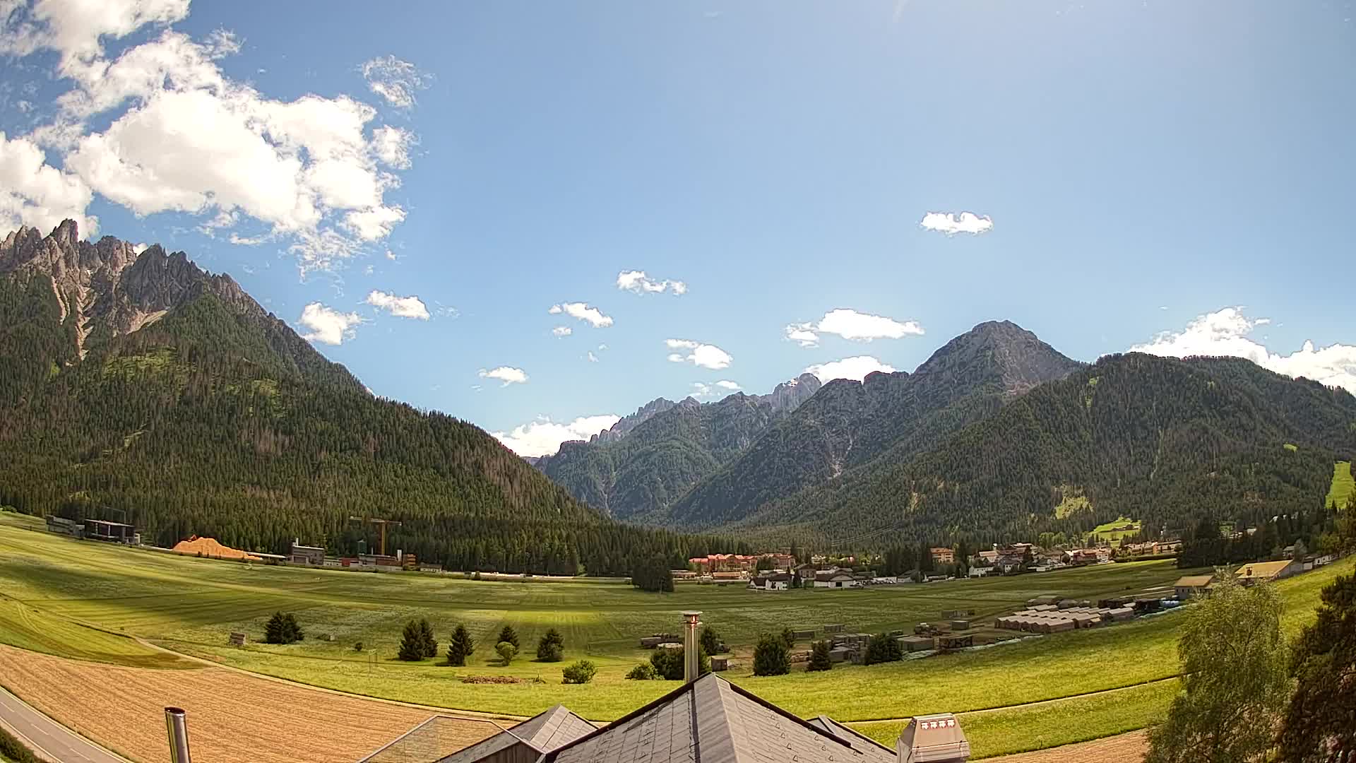 Webcam Toblach Dolomiten – Blick vom Hotel Rosengarten