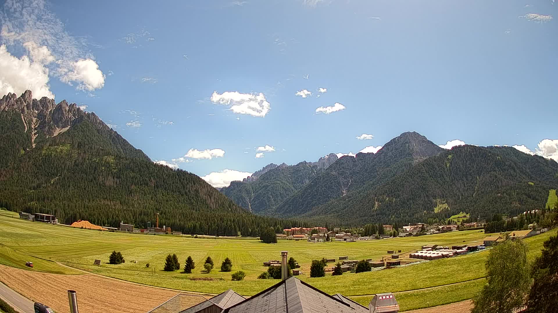 Webcam Toblach Dolomiten – Blick vom Hotel Rosengarten