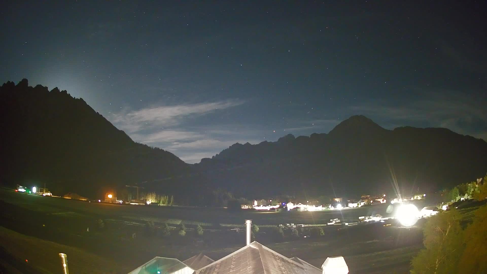 Webcam Toblach Dolomites – View from Hotel Rosengarten