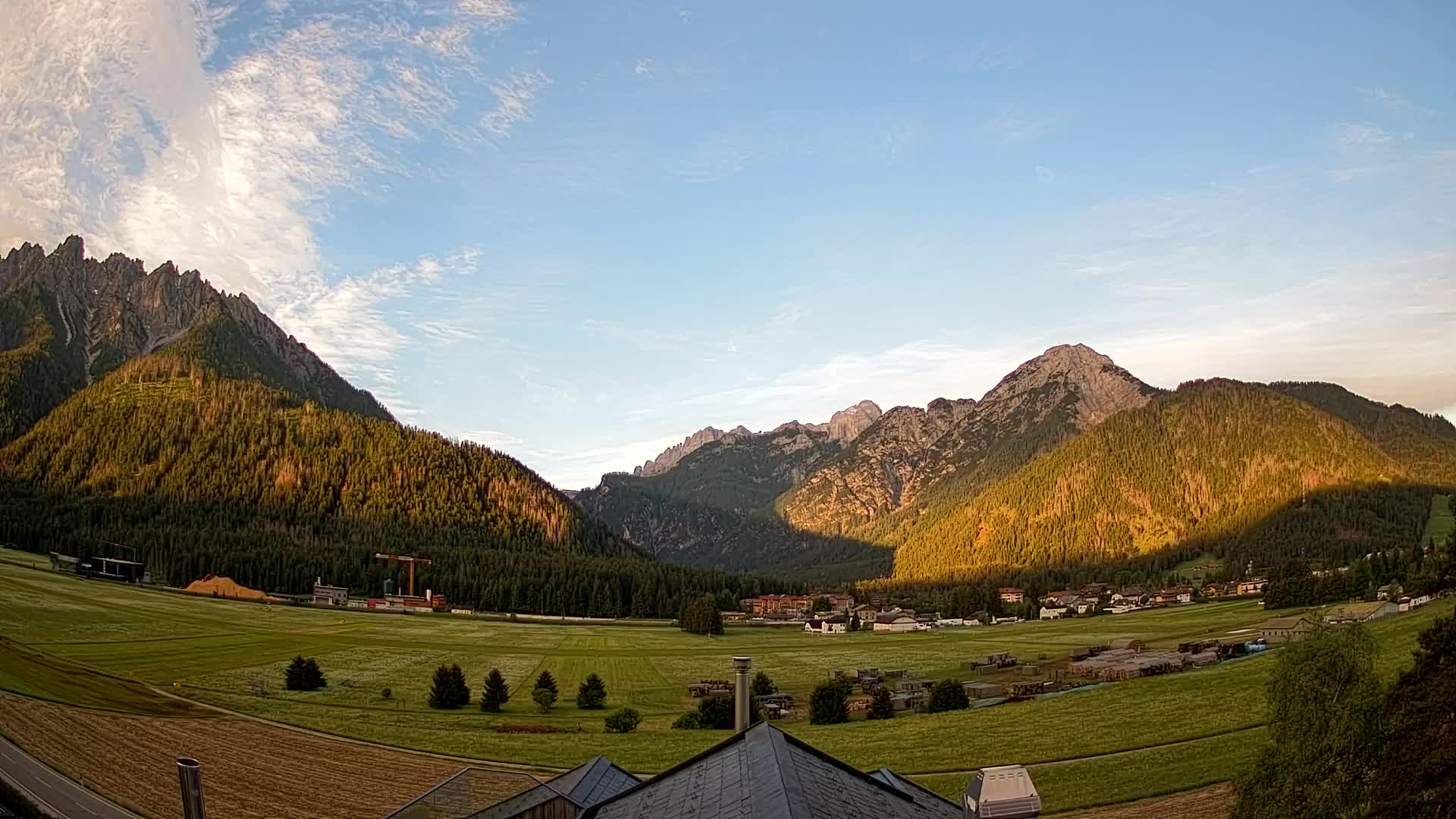 Webcam Toblach Dolomiten – Blick vom Hotel Rosengarten
