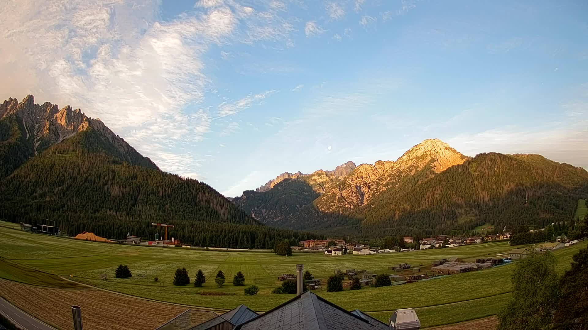 Webcam Toblach Dolomiten – Blick vom Hotel Rosengarten