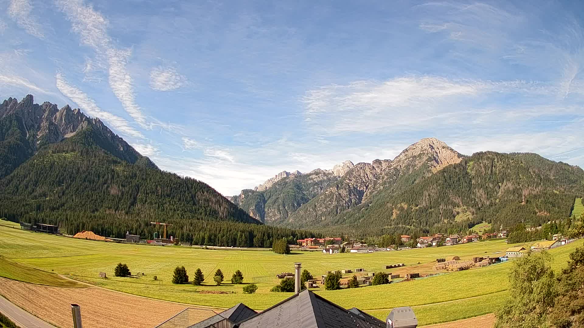 Webcam Toblach Dolomites – Vue depuis l’Hôtel Rosengarten