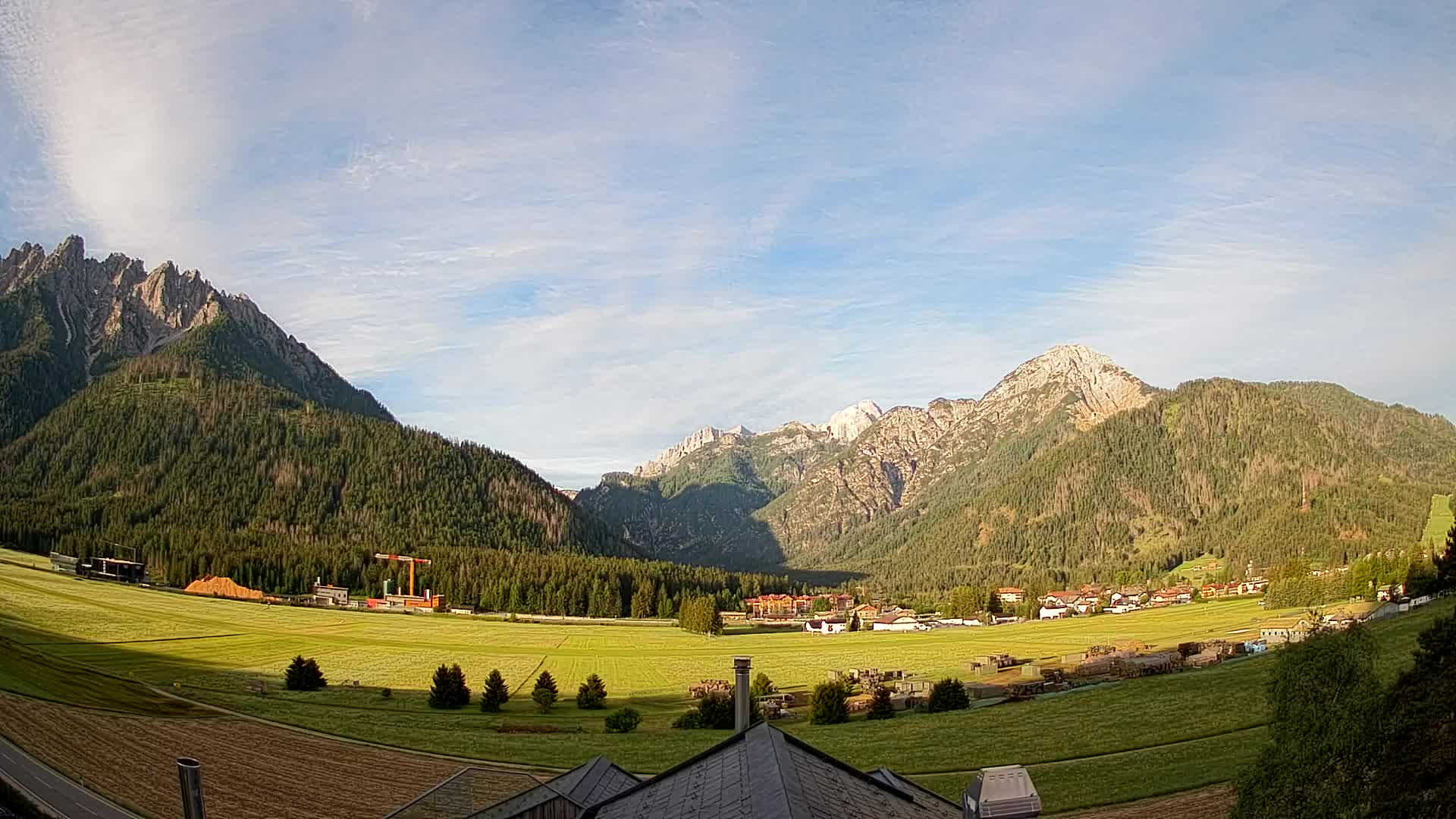 Webcam Toblach Dolomiten – Blick vom Hotel Rosengarten