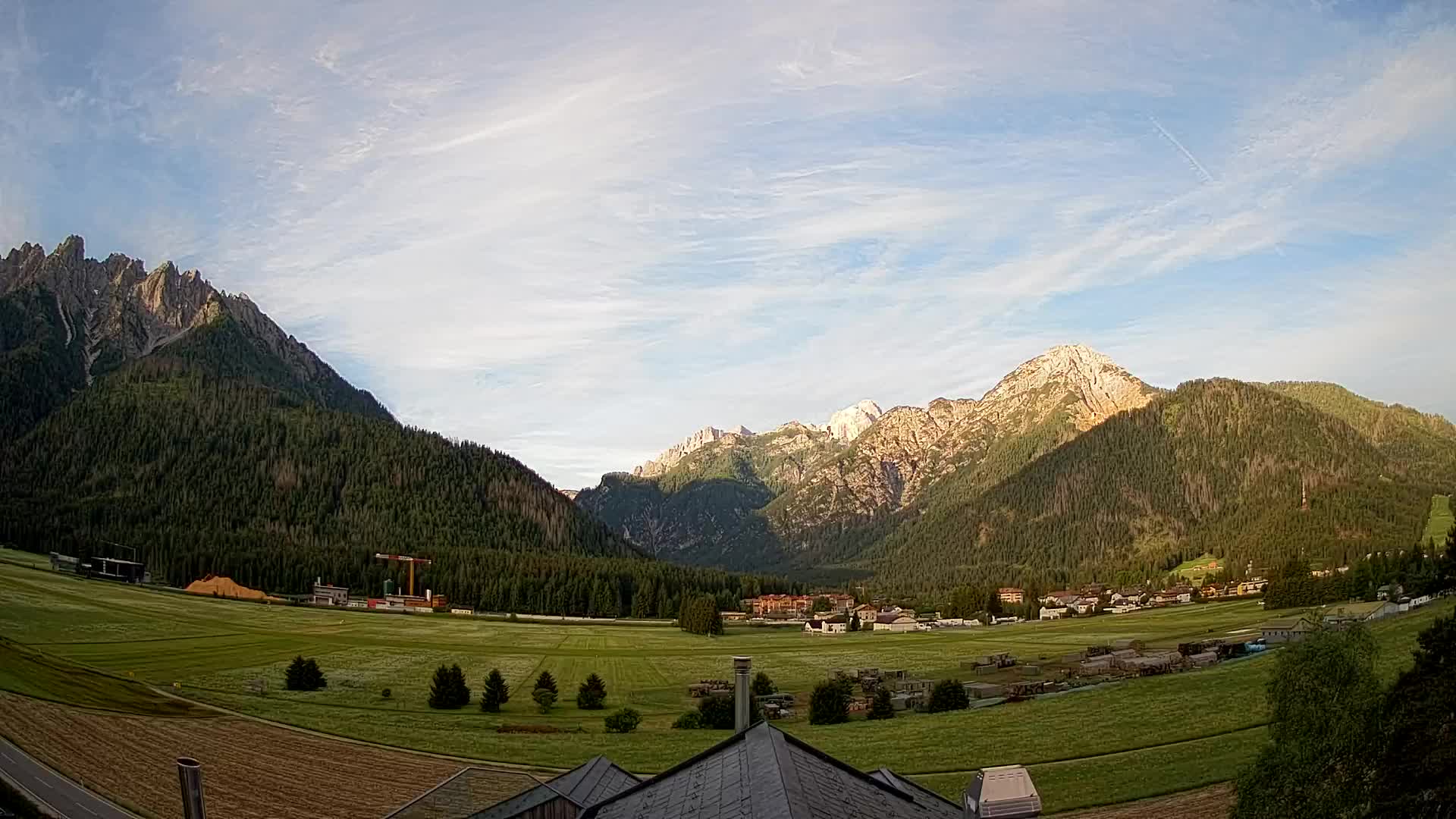 Webcam Toblach Dolomiten – Blick vom Hotel Rosengarten