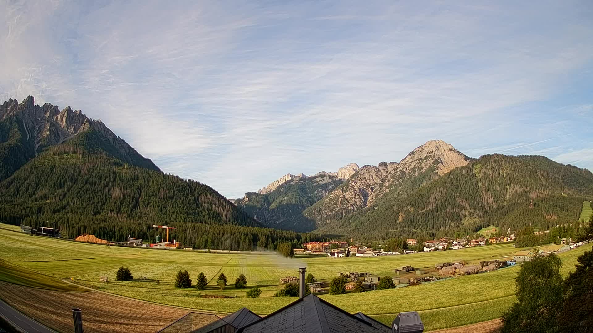 Webcam Toblach Dolomiten – Blick vom Hotel Rosengarten