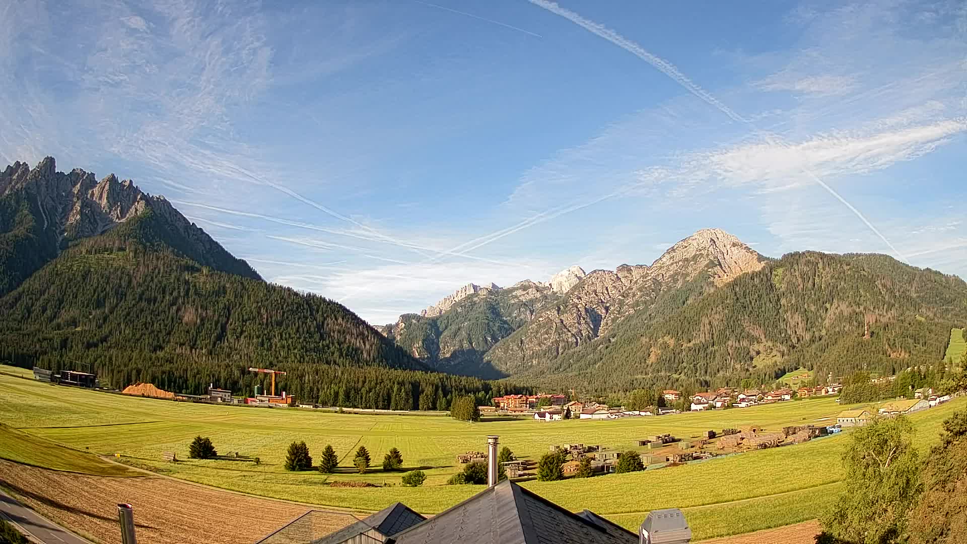 Webcam Toblach Dolomites – Vue depuis l’Hôtel Rosengarten