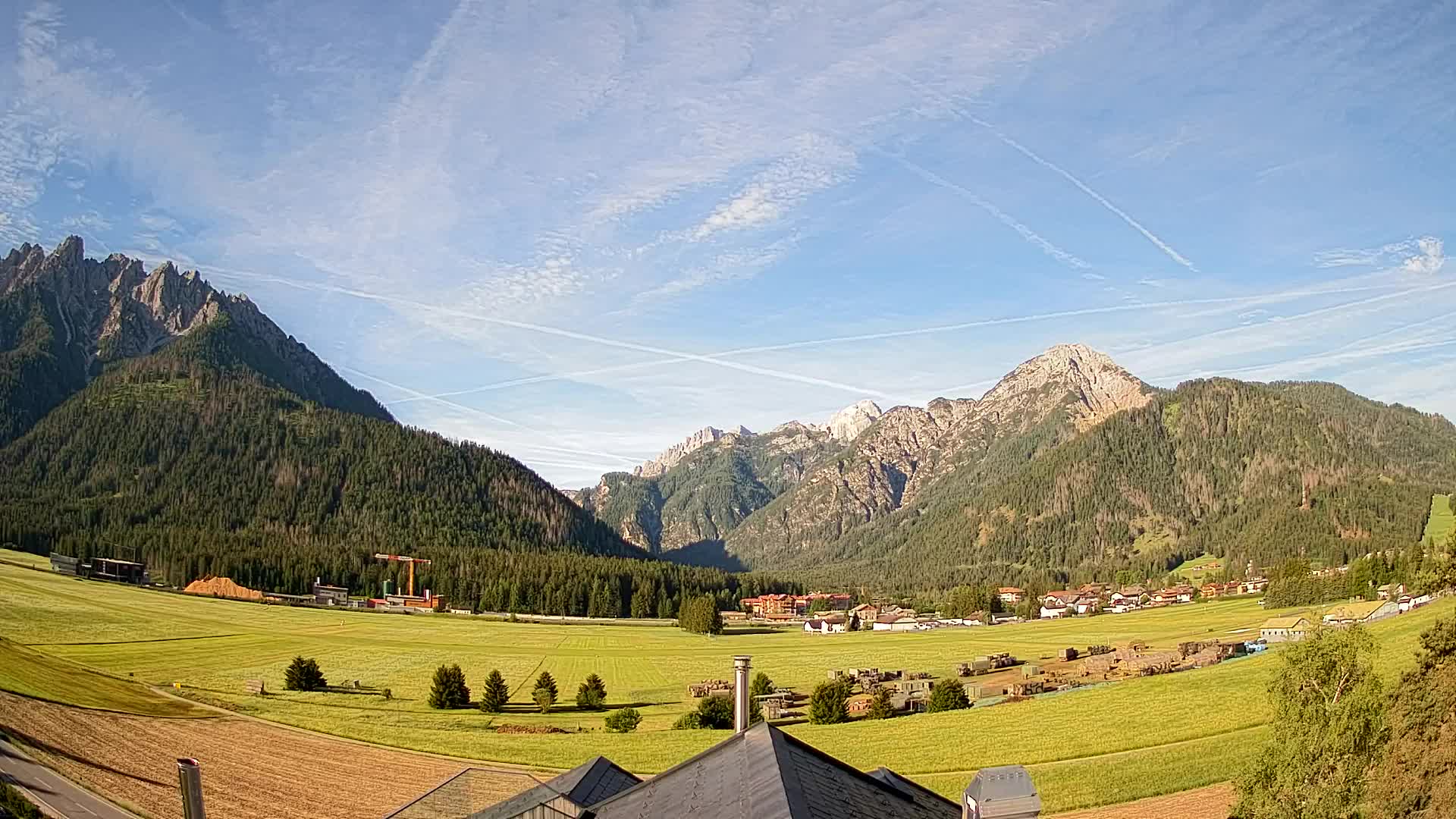 Webcam Toblach Dolomiten – Blick vom Hotel Rosengarten
