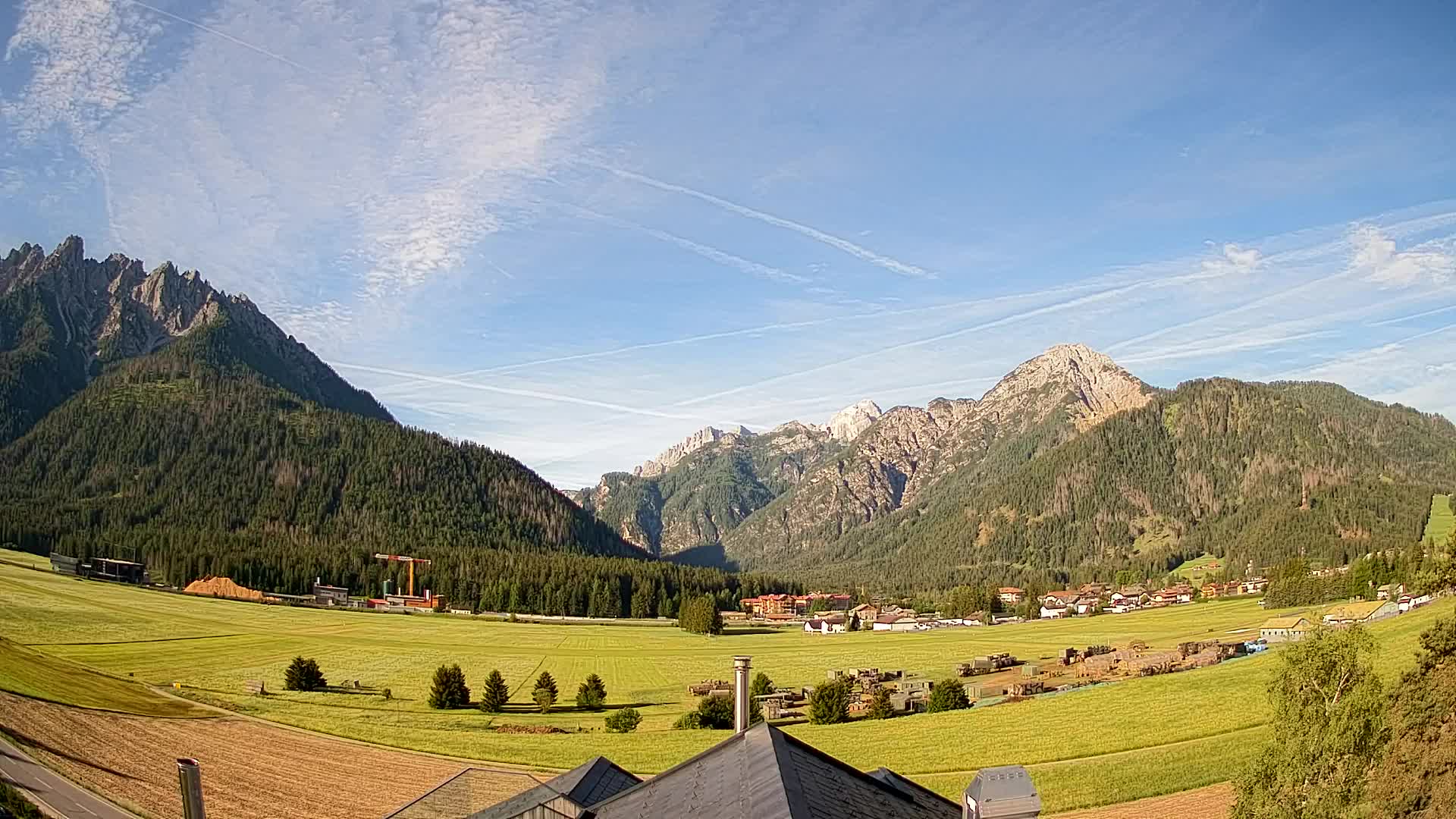 Webcam Toblach Dolomites – Vue depuis l’Hôtel Rosengarten