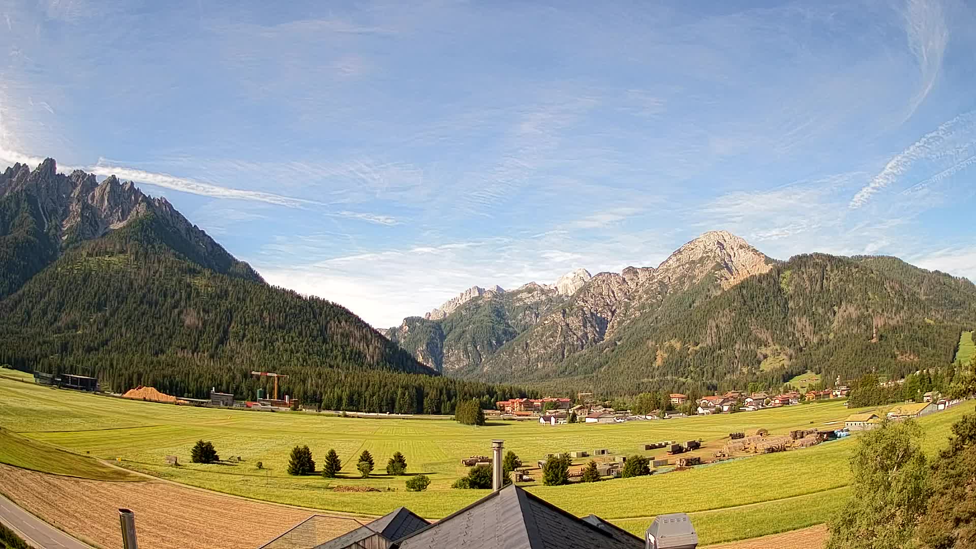 Webcam Toblach Dolomiten – Blick vom Hotel Rosengarten