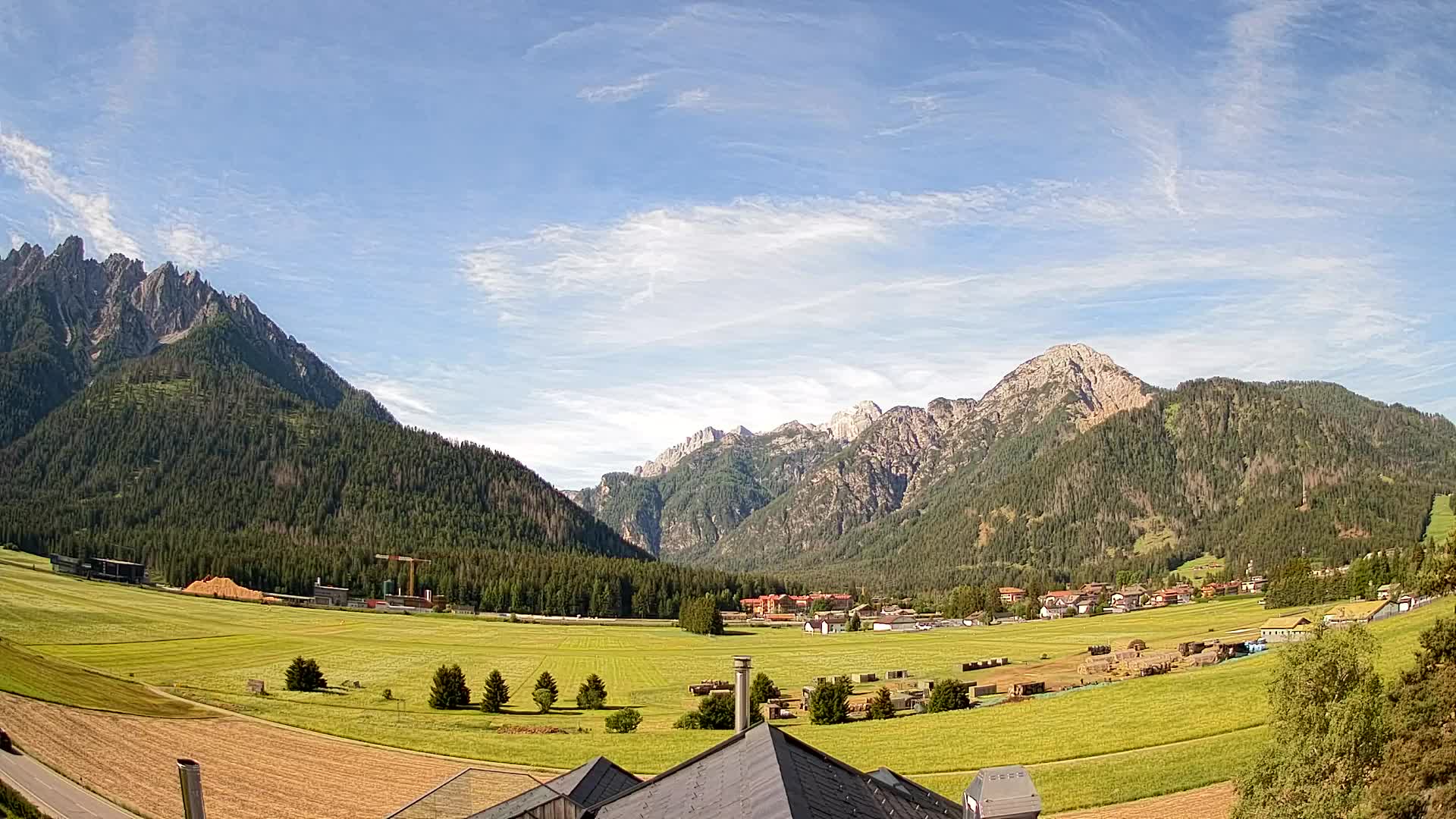Webcam Toblach Dolomites – Vue depuis l’Hôtel Rosengarten