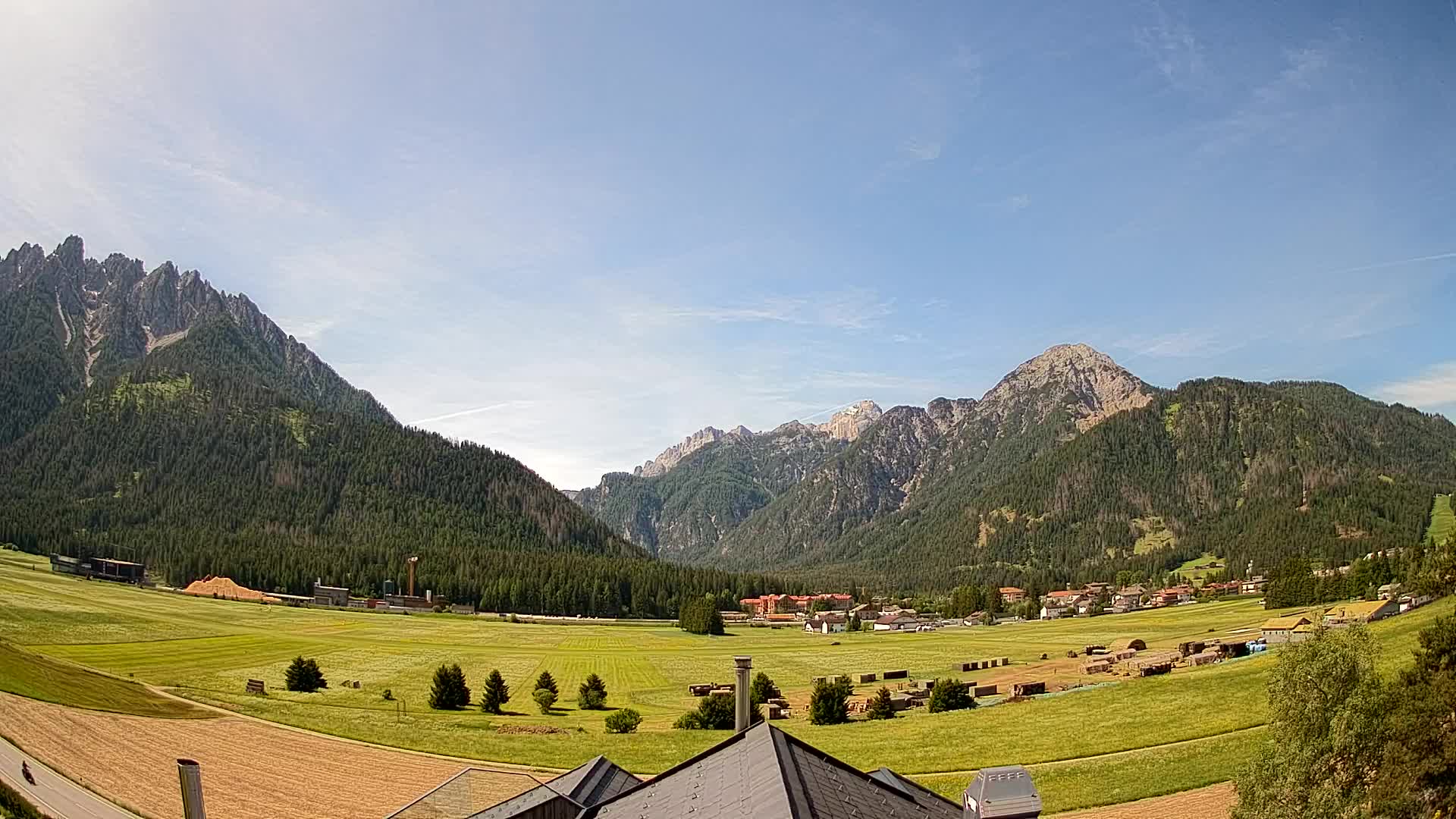 Webcam Dobbiaco Dolomiti – Vista dall’Hotel Rosengarten