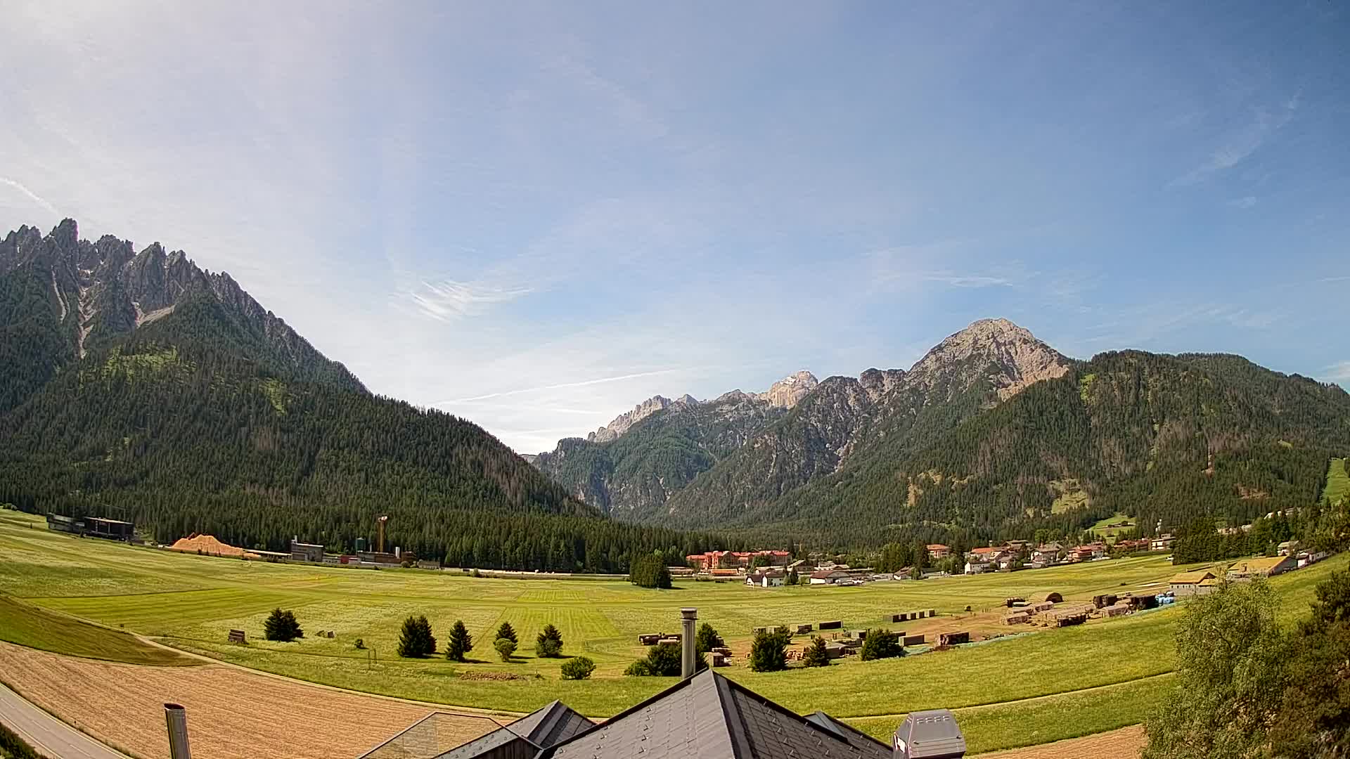 Webcam Toblach Dolomites – Vue depuis l’Hôtel Rosengarten