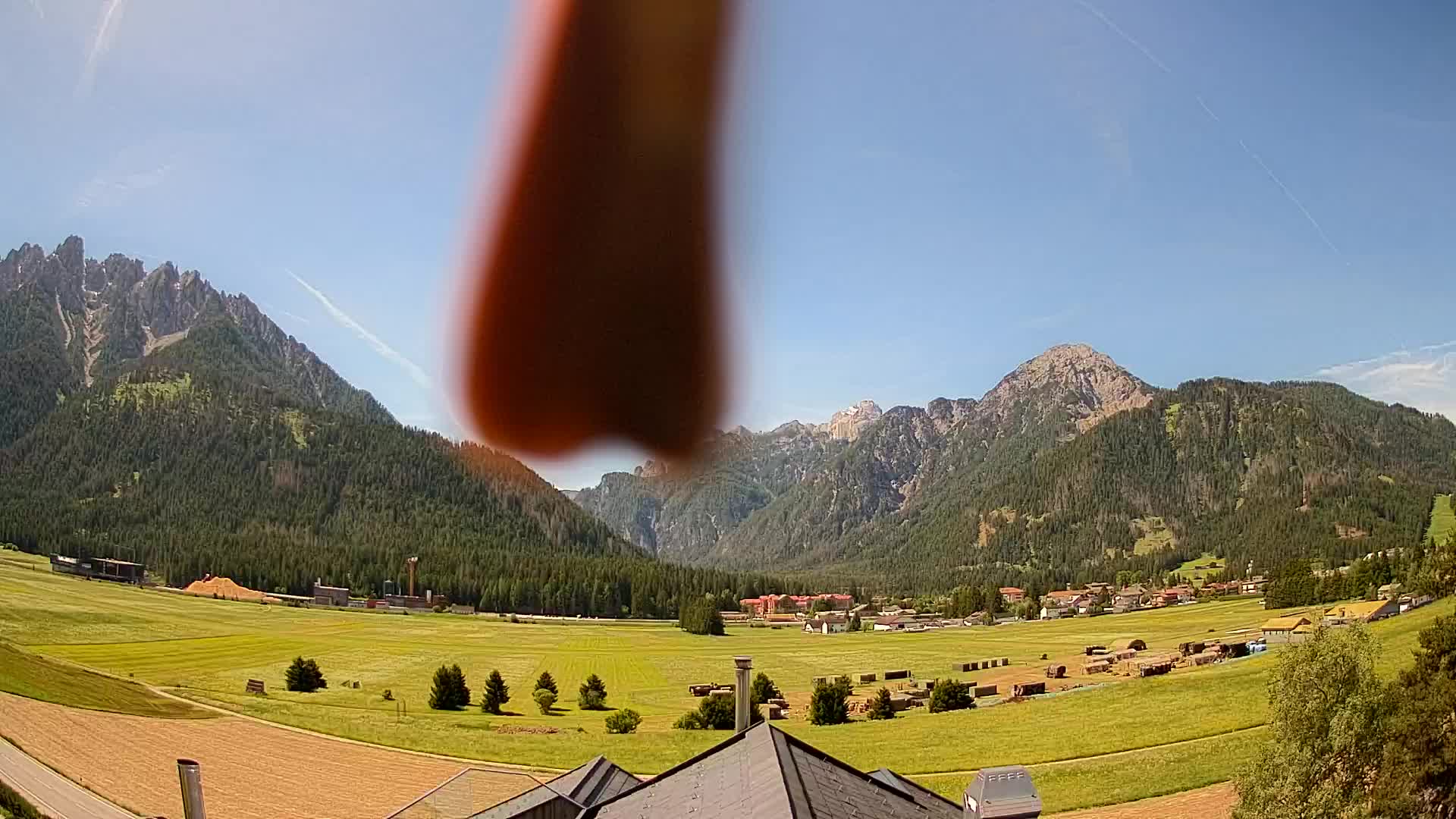 Webcam Toblach Dolomiten – Blick vom Hotel Rosengarten