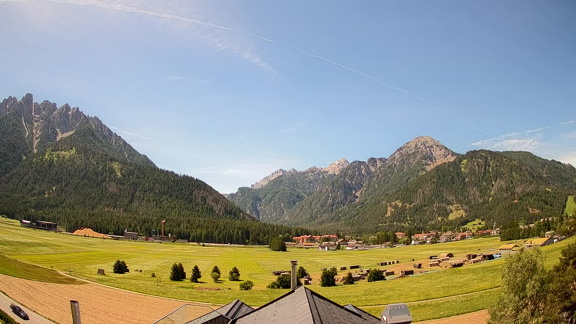 Webcam Dobbiaco Dolomiti – Vista dall’Hotel Rosengarten