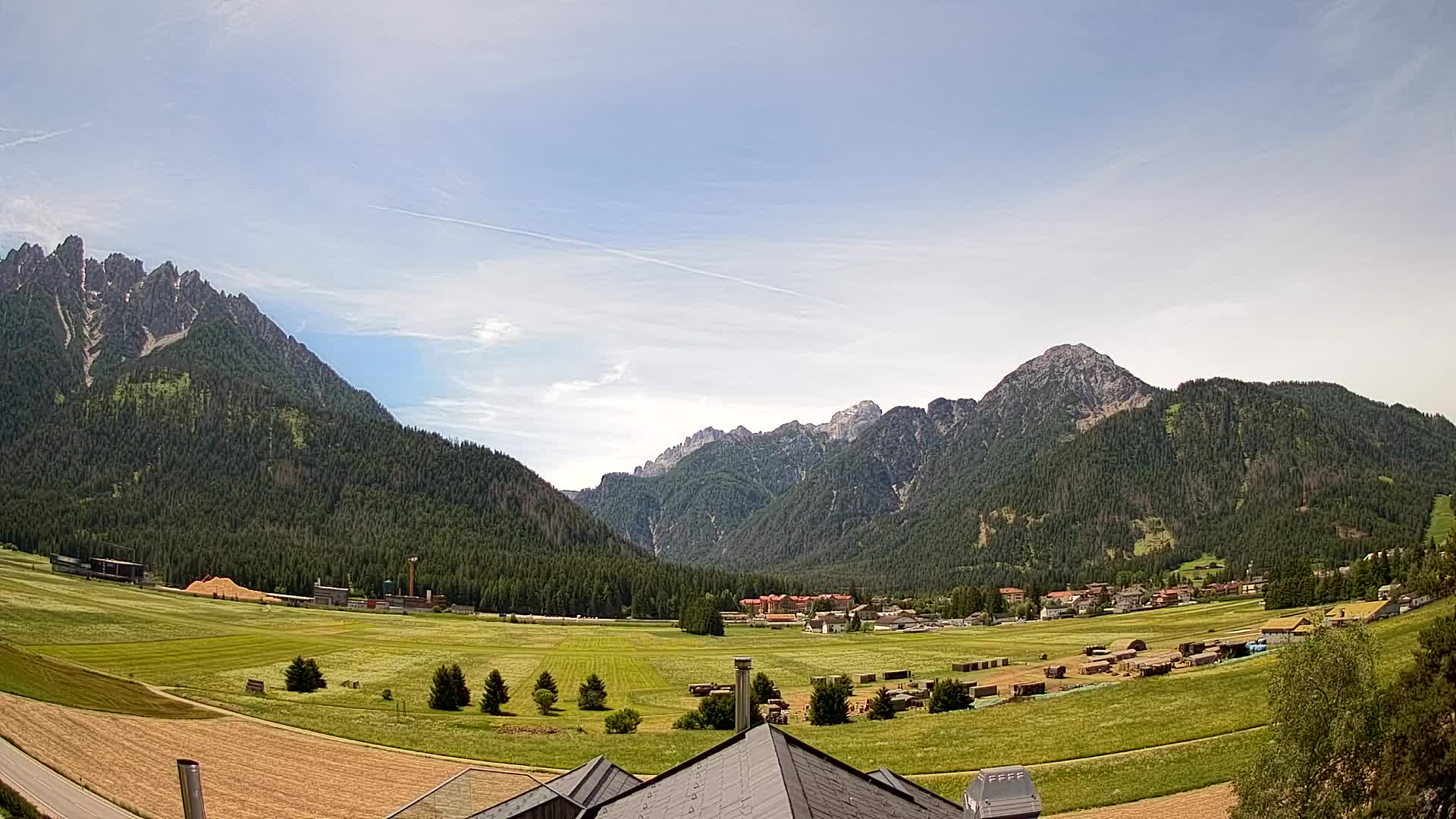Webcam Toblach Dolomitas – Vista desde el Hotel Rosengarten