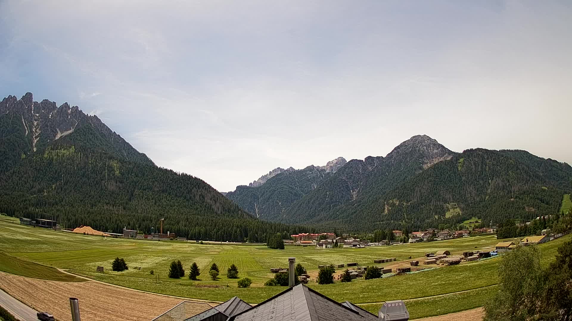 Webcam Toblach Dolomitas – Vista desde el Hotel Rosengarten