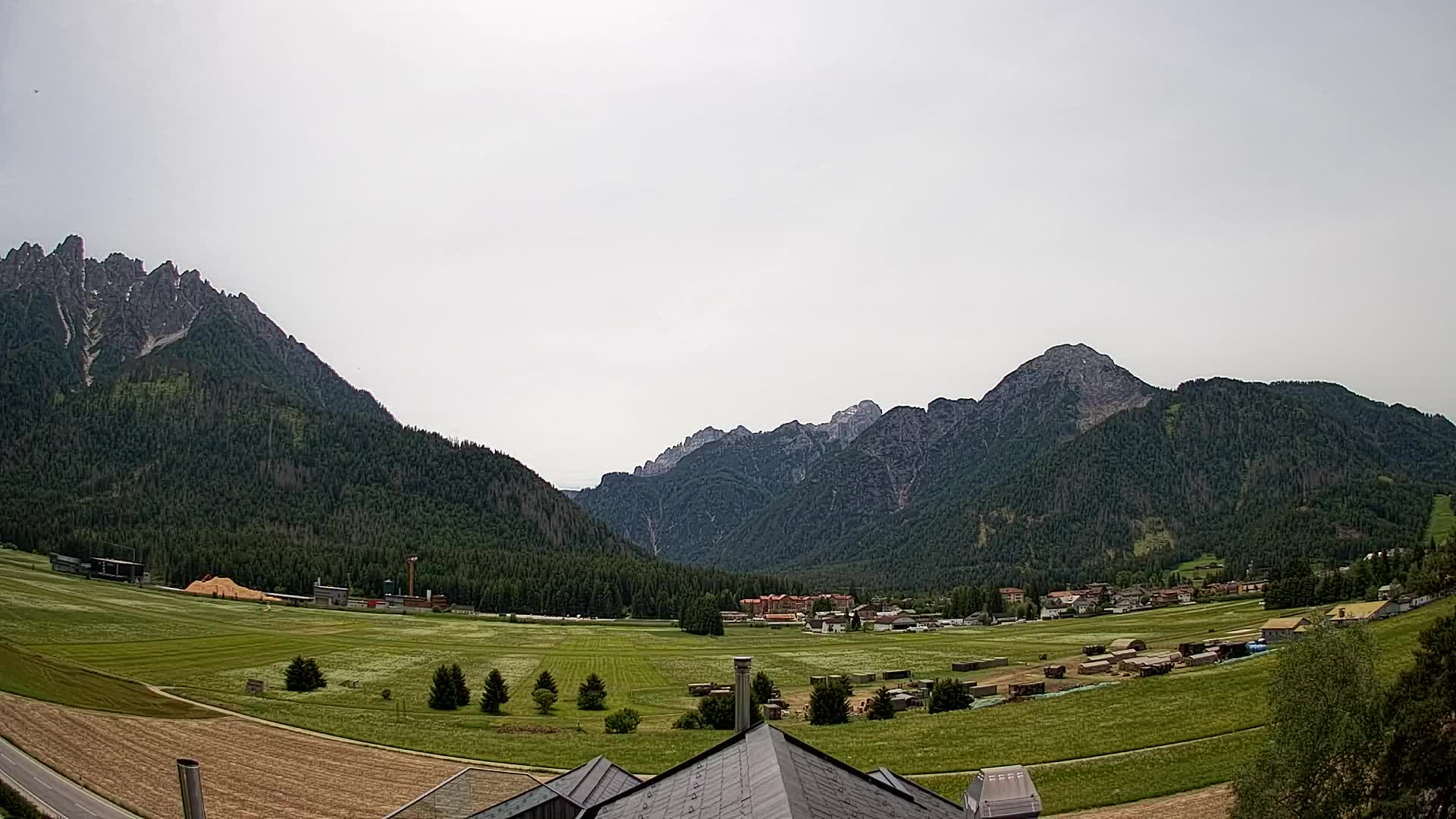 Webcam Toblach Dolomiten – Blick vom Hotel Rosengarten