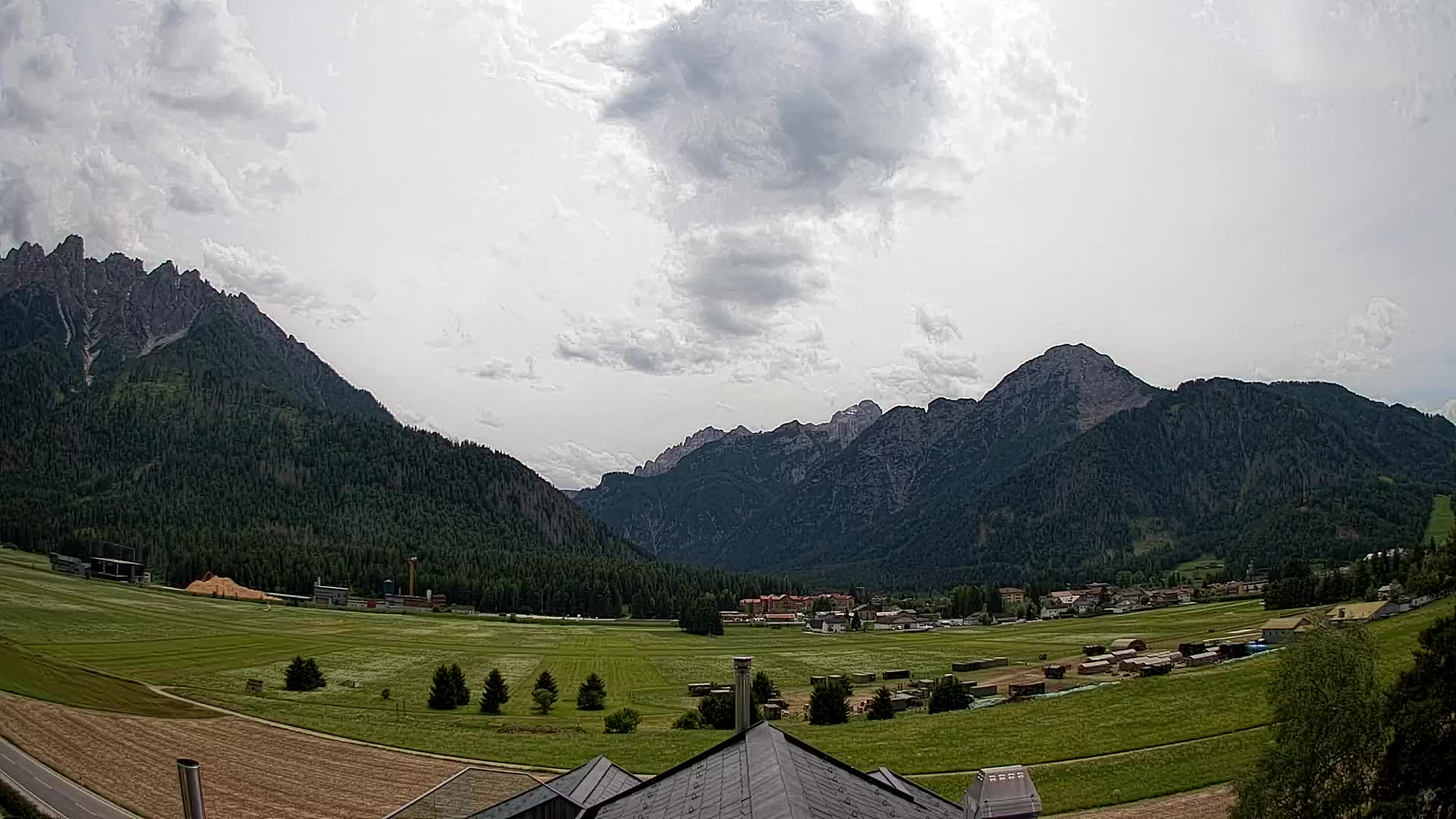 Webcam Toblach Dolomiten – Blick vom Hotel Rosengarten