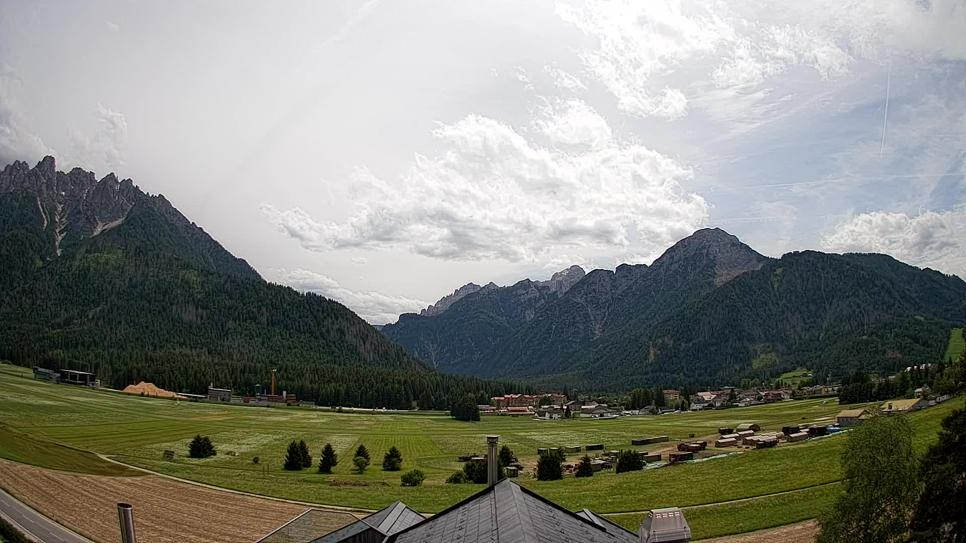 Webcam Toblach Dolomiten – Blick vom Hotel Rosengarten