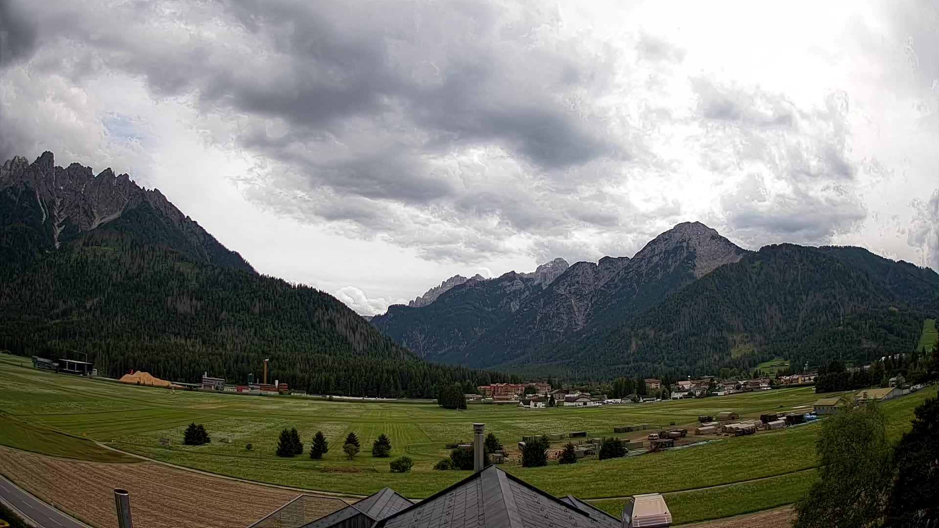 Webcam Toblach Dolomites – Vue depuis l’Hôtel Rosengarten
