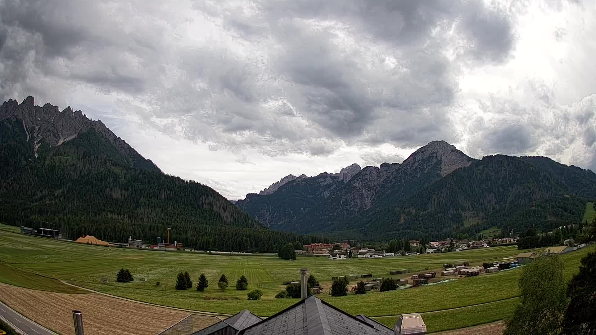 Webcam Toblach Dolomitas – Vista desde el Hotel Rosengarten