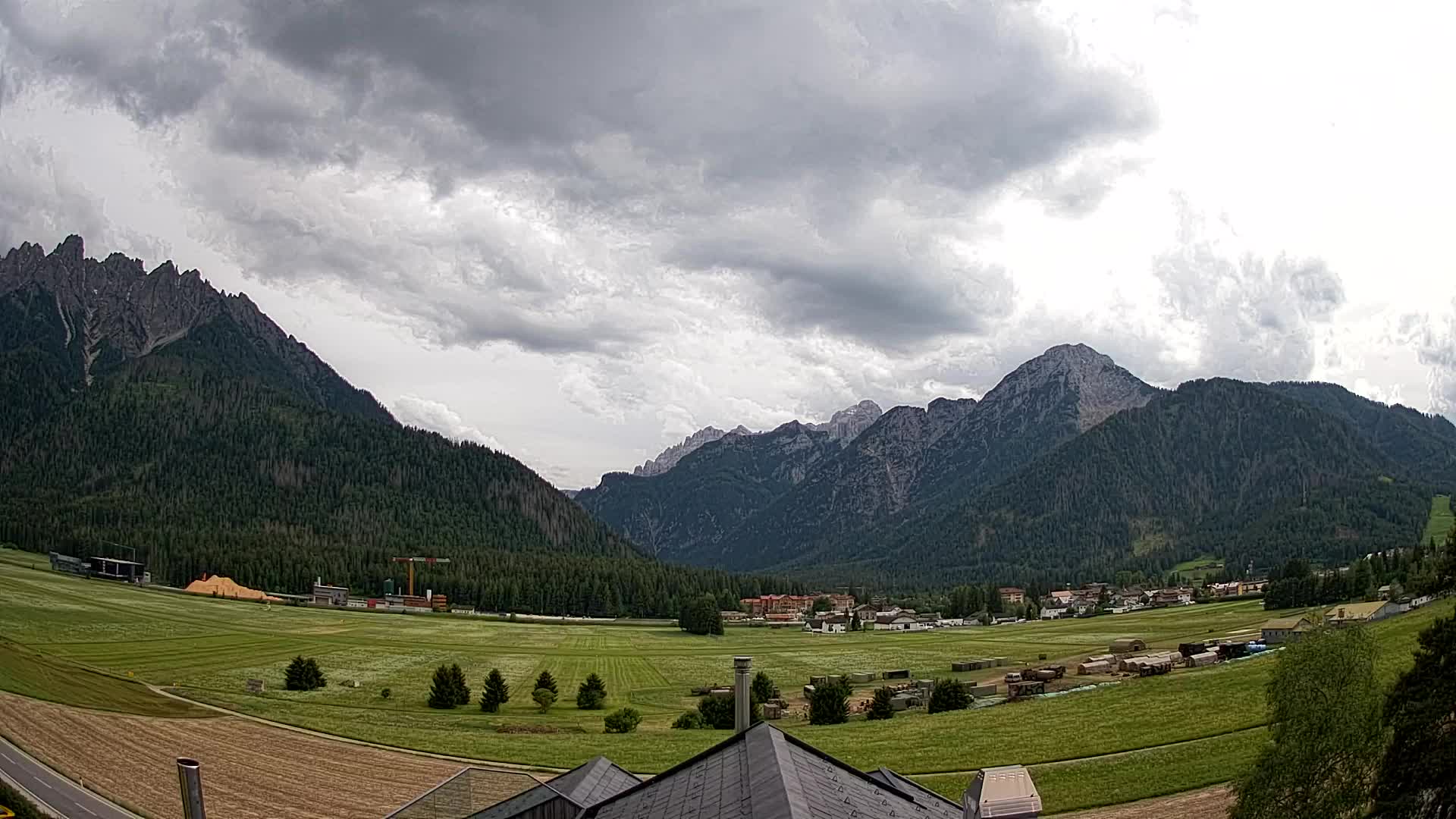 Webcam Toblach Dolomiten – Blick vom Hotel Rosengarten