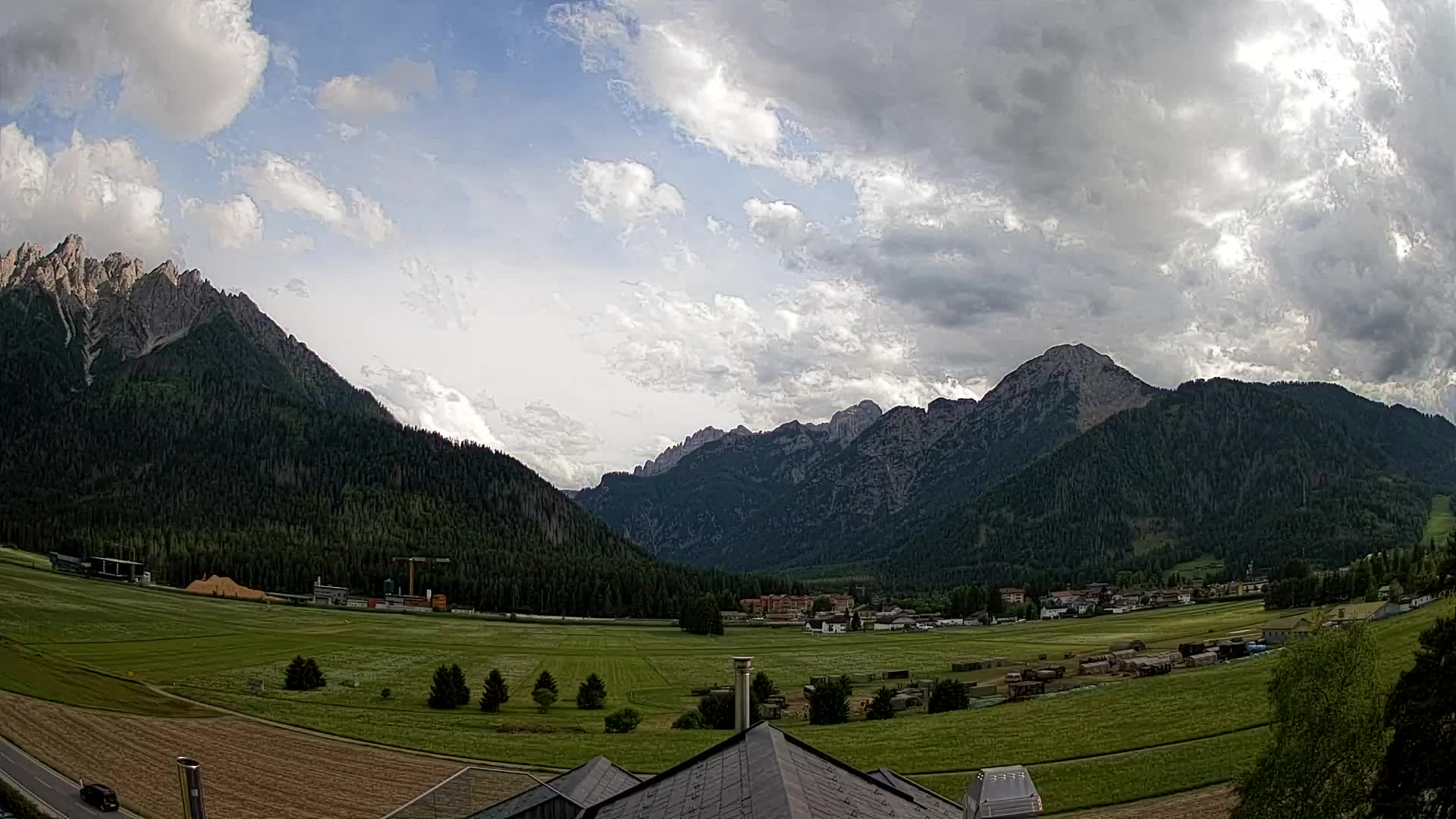 Webcam Toblach Dolomiten – Blick vom Hotel Rosengarten
