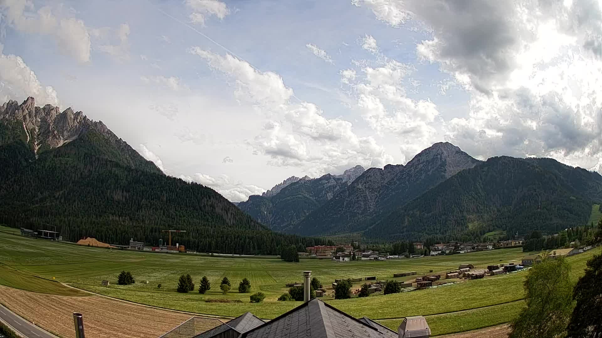 Webcam Toblach Dolomiten – Blick vom Hotel Rosengarten
