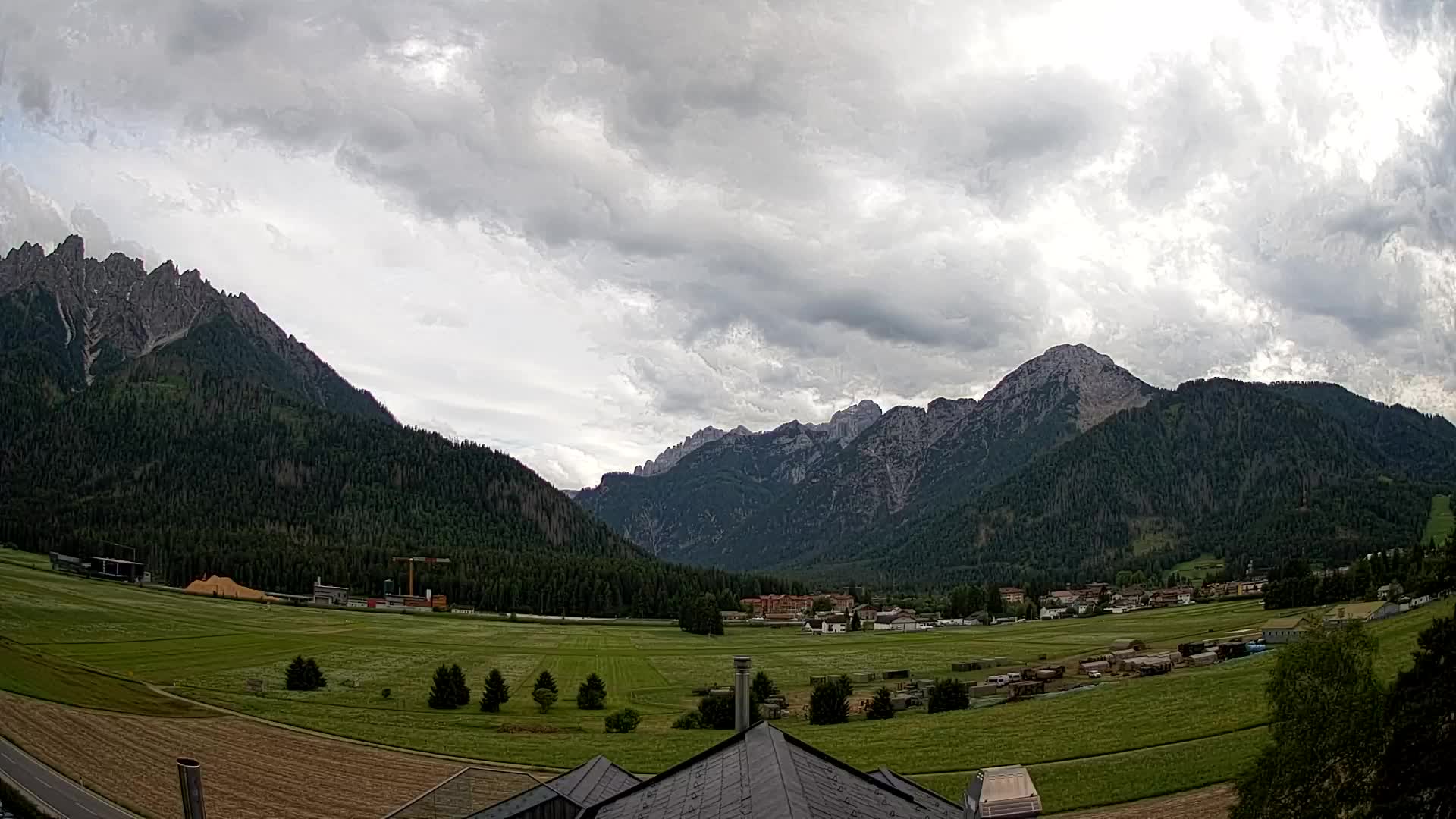 Webcam Toblach Dolomiten – Blick vom Hotel Rosengarten